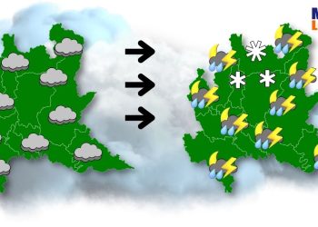 meteo lombardia previsioni emesse il 23 04 2023 350x250 - Meteo Lombardia: tantissima pioggia in arrivo. Ecco come prosegue il tempo