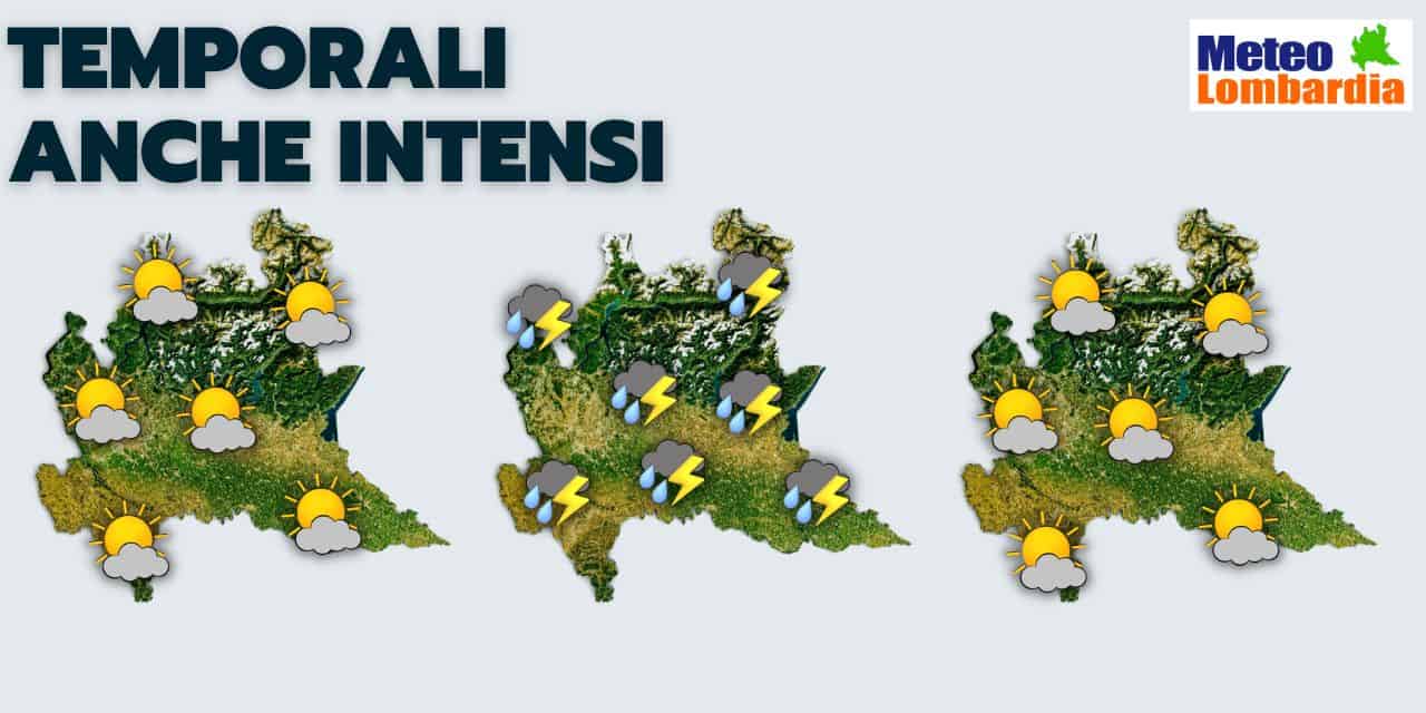 meteo lombardia previsioni emesse il 24 04 2023 - Meteo Lombardia: settimana primaverile. Probabile peggioramento con temporali