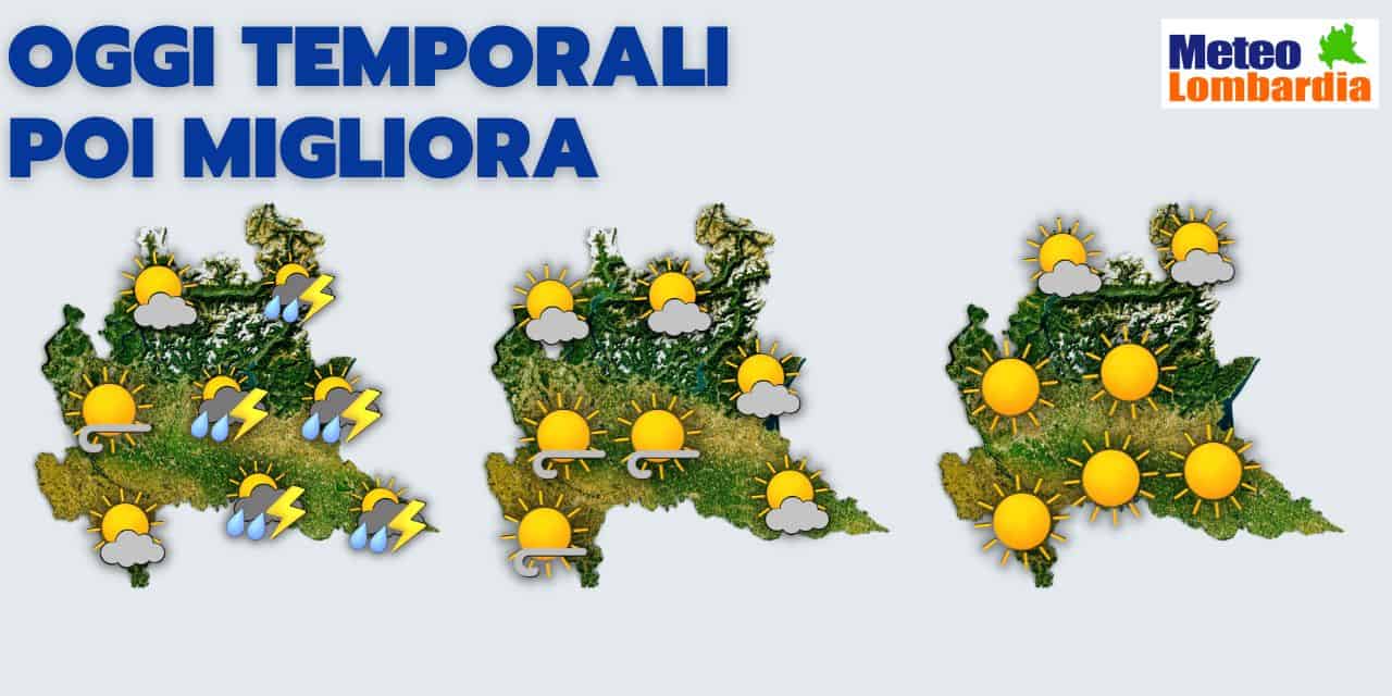 meteo lombardia previsioni emesse il 25 04 2023 - Meteo Lombardia: settimana primaverile. Probabile peggioramento con temporali