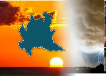 meteo lombardia caldo estivo grandine 350x250 - Allerta Meteo Lombardia per oggi e domani 4 Agosto per rischio supercelle, grandine