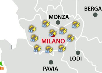 meteo milano lombardia con temporali 350x250 - Meteo Milano: quando tornano caldo opprimente e notti bollenti?