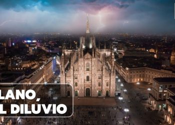 meteo milano nel diluvio 350x250 - Meteo Milano in balia di una tempesta: era davvero una "bomba d'acqua"?