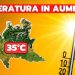 meteo lombardiA temperatura in aumento 75x75 - Meteo Milano, grandine furiosa nella notte. Danni auto, tempesta elettrica
