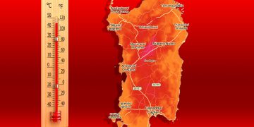 meteo sardegna ondata di calore record 360x180 - Meteo Sardegna nel culmine della prima o forte ondata di calore dell’Estate