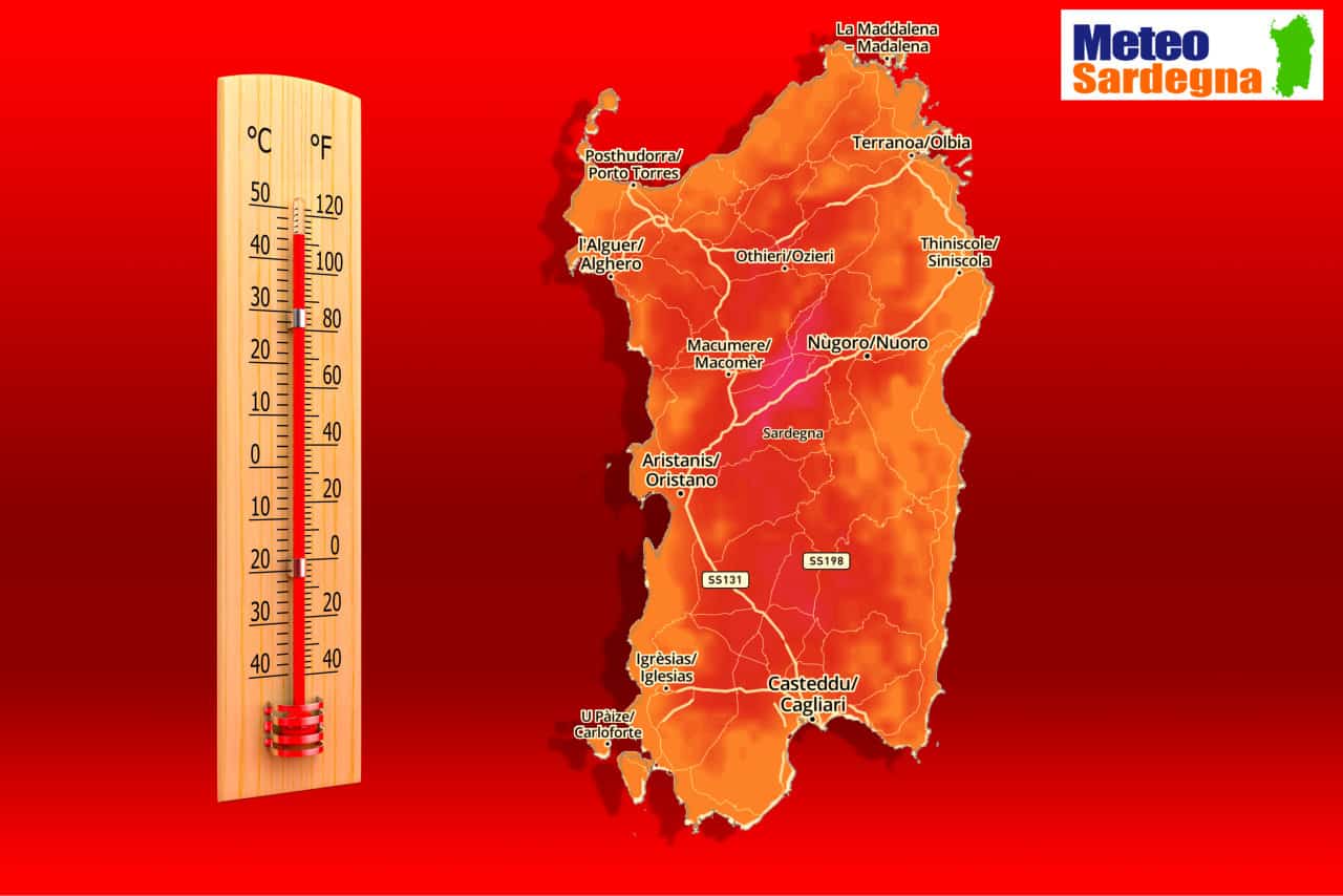 meteo sardegna ondata di calore record - Meteo Sardegna, Oggi si Rischia un Caldo che Farà Storia