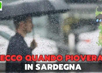 previsione piogge sardegna 12 hg 350x250 - Meteo SARDEGNA, durata del caldo. Ecco lo STOP con di nuovo TEMPORALI