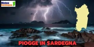 previsione piogge sardegna 16 hg 360x180 - Meteo variabile ma a metà settimana un po' di caldo