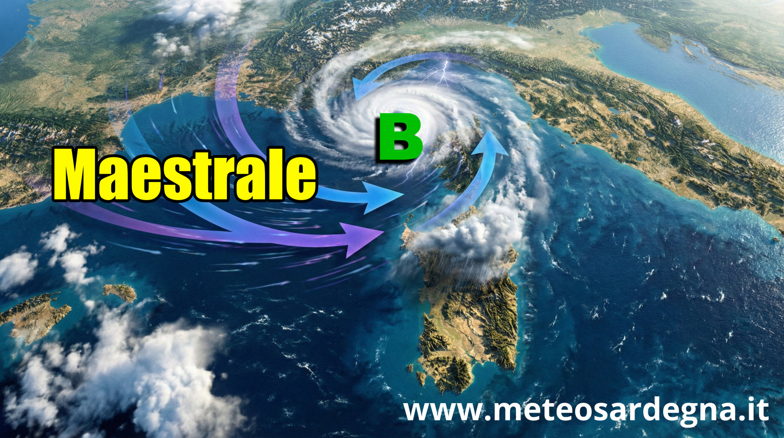 raffica di perturbazioni sul meteo della sardegna 15 - Meteo Sardegna, dopo la tempesta spunta l'ombra del freddo