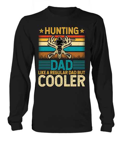 HUNTING DAD COOLER Artboard 1 Long sleeved Unisex