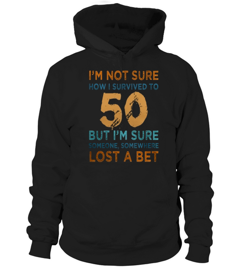 50th Birthday Survival Hoodie Unisex