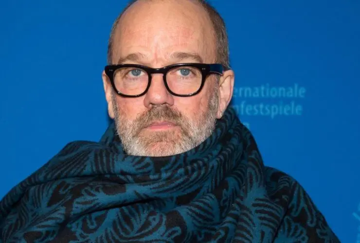 Michael Stipe performs ‘Driver 8,’ critiques Trump at Georgia rally