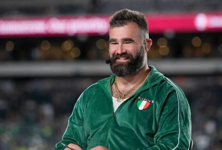 Jason Kelce and Stevie Nicks share a festive collaboration wishlist