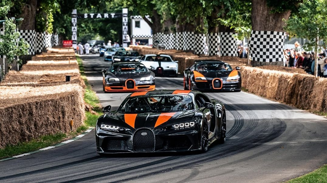 ⁣BUGATTI World Record Cars at Goodwood Festival of Speed 2022