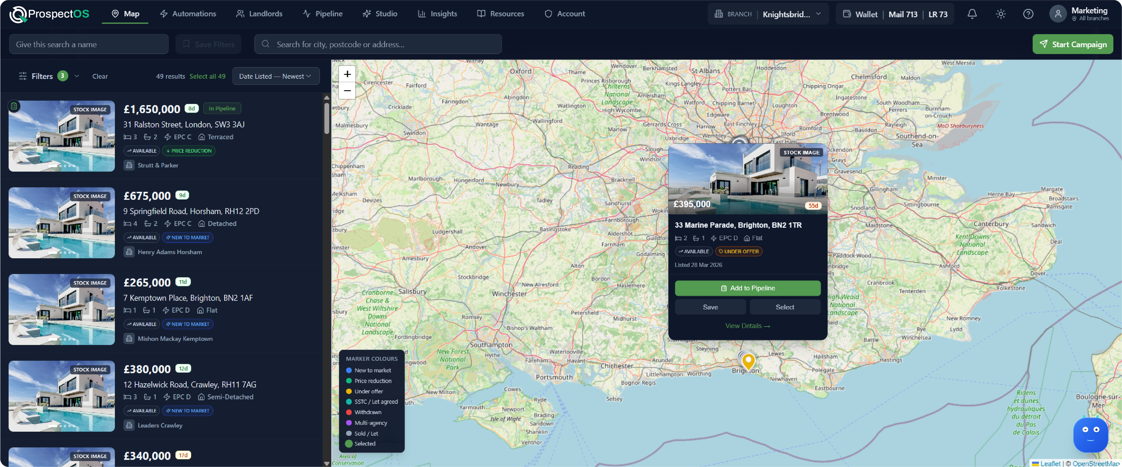 ProspectOS Dashboard