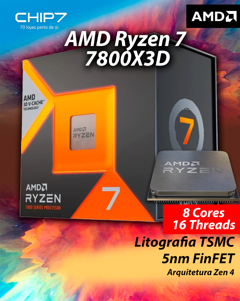 Processadores para desktop AMD Ryzen™ Série 7000