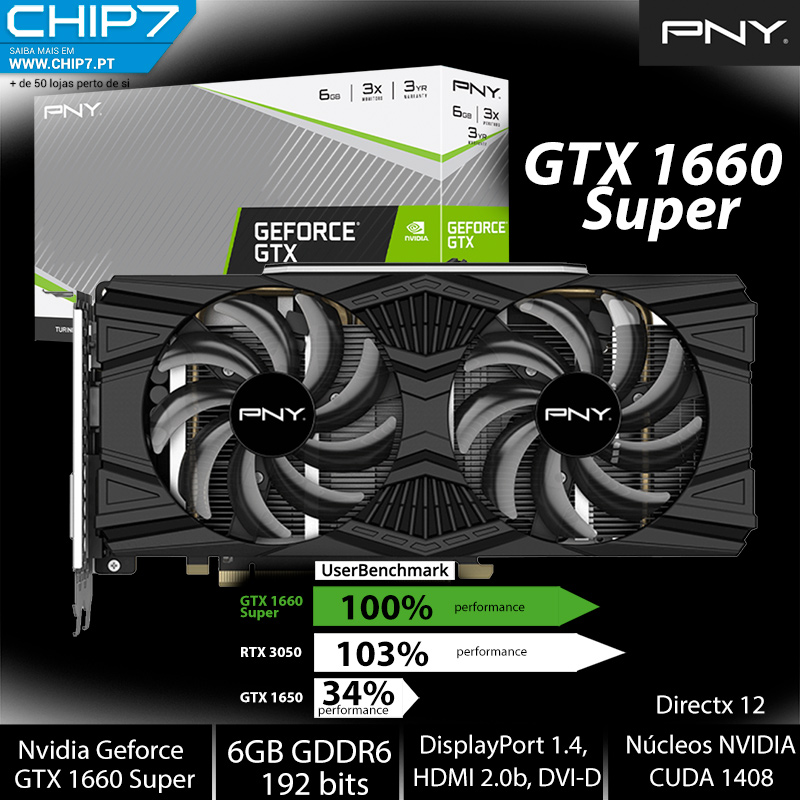 Gtx 1660 super consumo de online energia