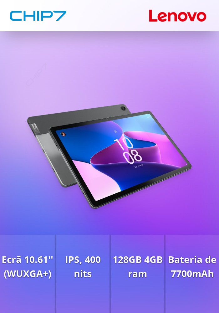 Tablet PC Lenovo Tab M10 Plus (3nd Gen) TB-128FU (10.6