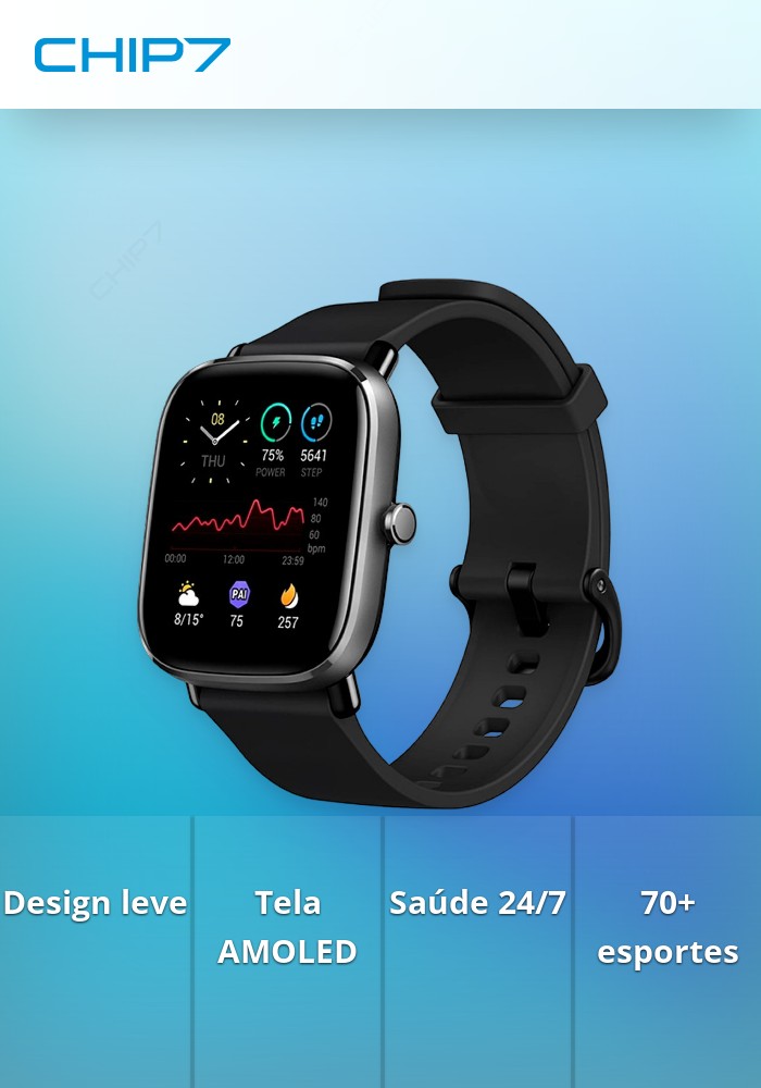 Smartwatch Amazfit Gts 2 Mini Azul 1.55'' New Version