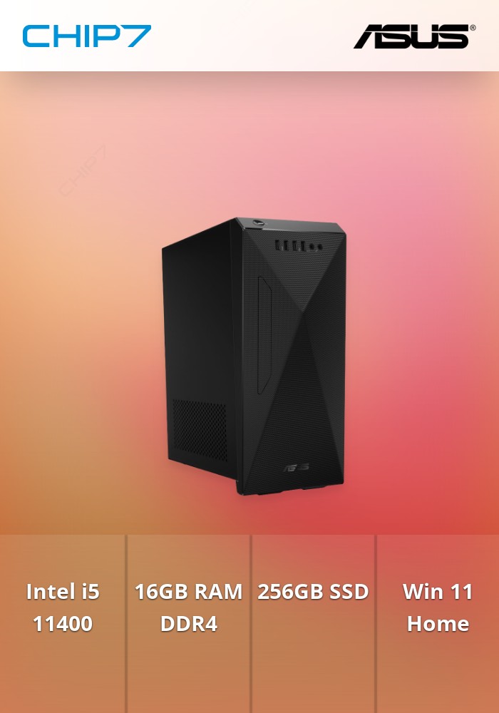 COMPUTADOR ASUS EXPERTCENTER S500MC-51DHDPB1 - I5 11400 / 16GB RAM / 256GB SSD / UHD GRAPHICS 730 / WIND 11 HOME