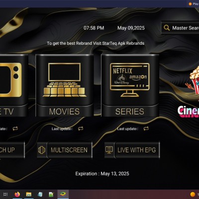 Smarters 4.0.5 Deluxe  Gold & Black Profile Picture
