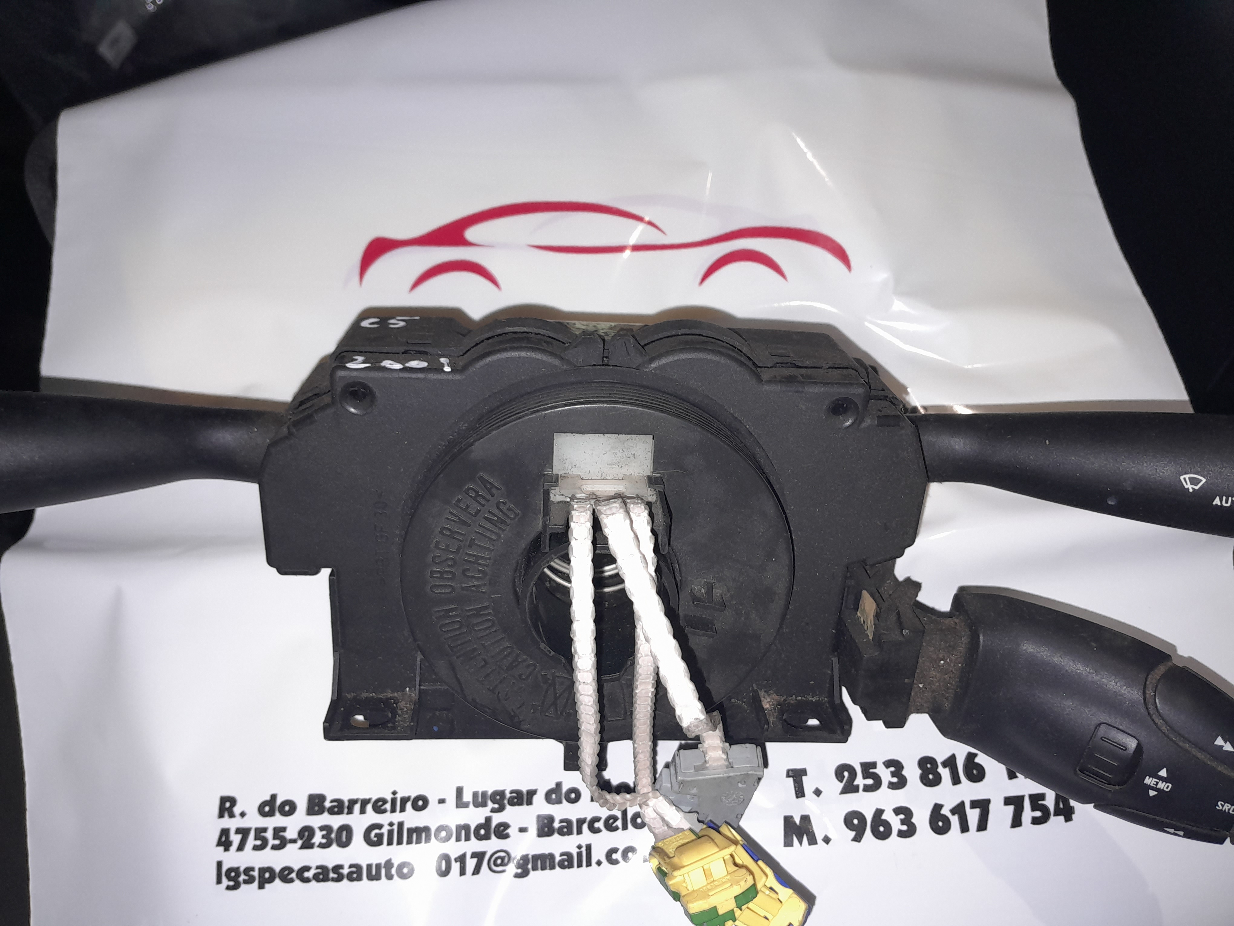 Fita de Airbags - CITROËN C5 I (DC_)-22368534 Fita de Airbags - CITROËN C5 I (DC_)-22368534