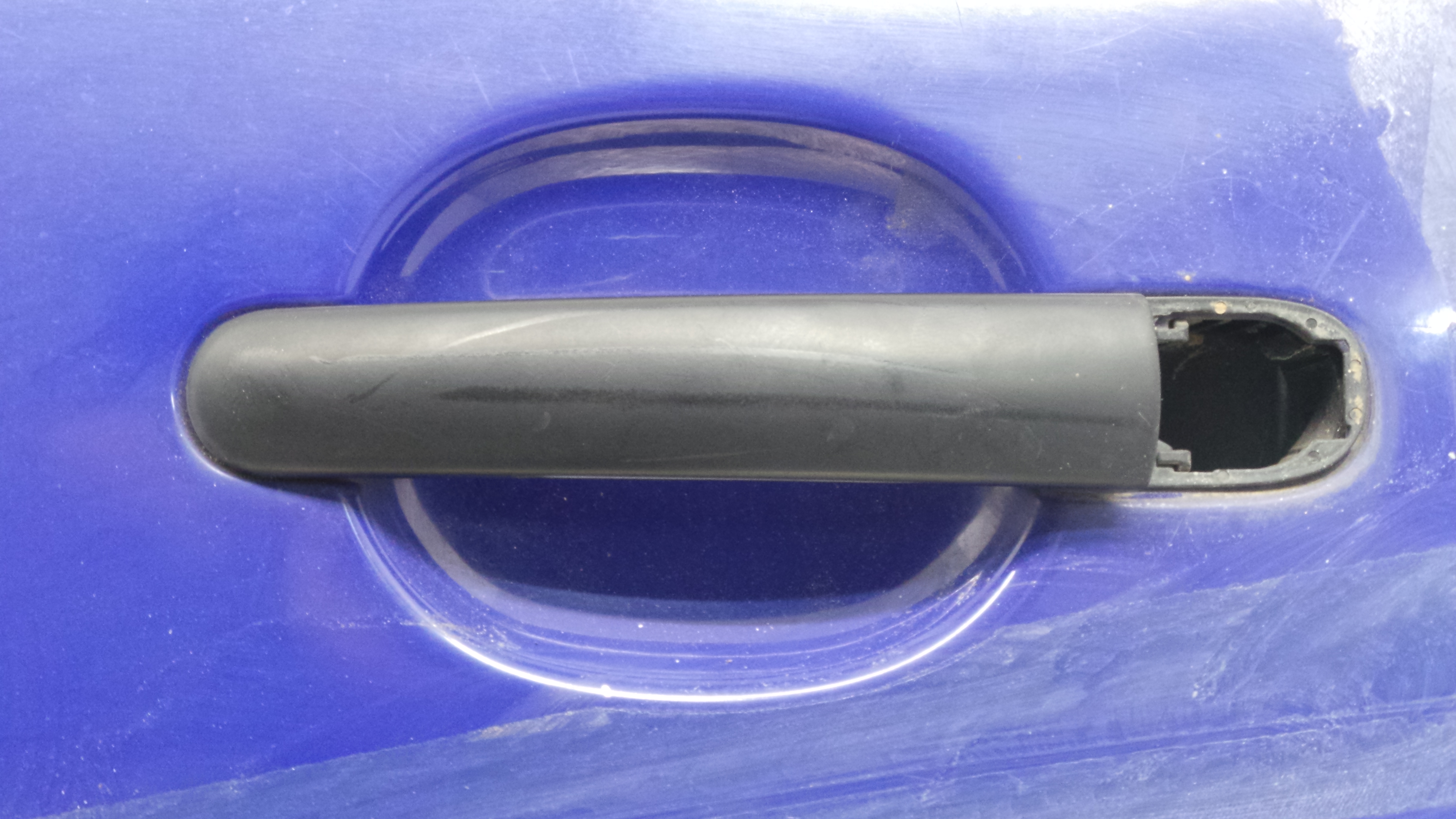 Puxador Exterior Trás esquerdo  - SEAT IBIZA III (6L1), IBIZA Mk III (6L1)-33062846