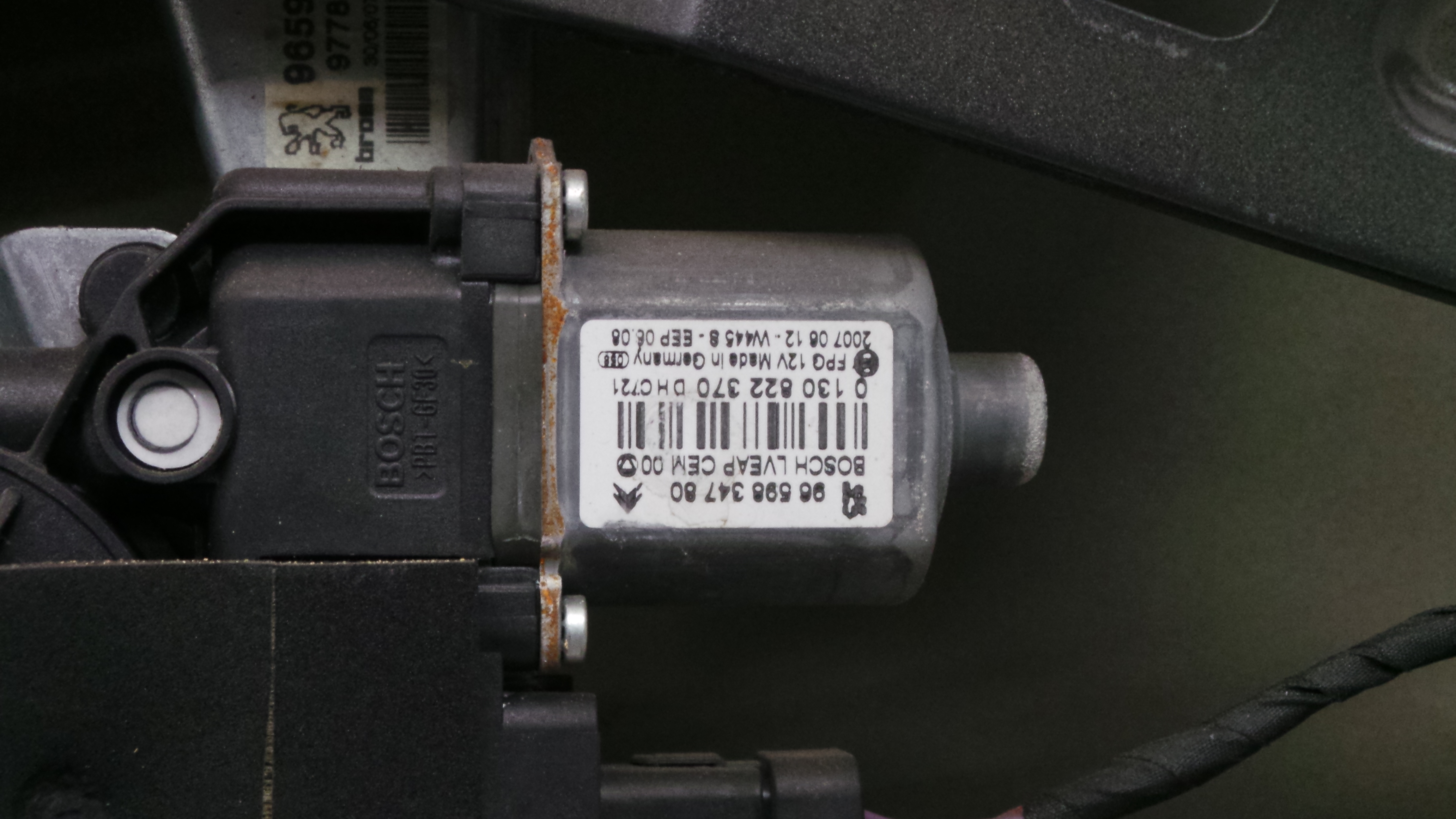 Elevador Trás Dto 9659834780 - PEUGEOT 308 I (4A_, 4C_)-33062971