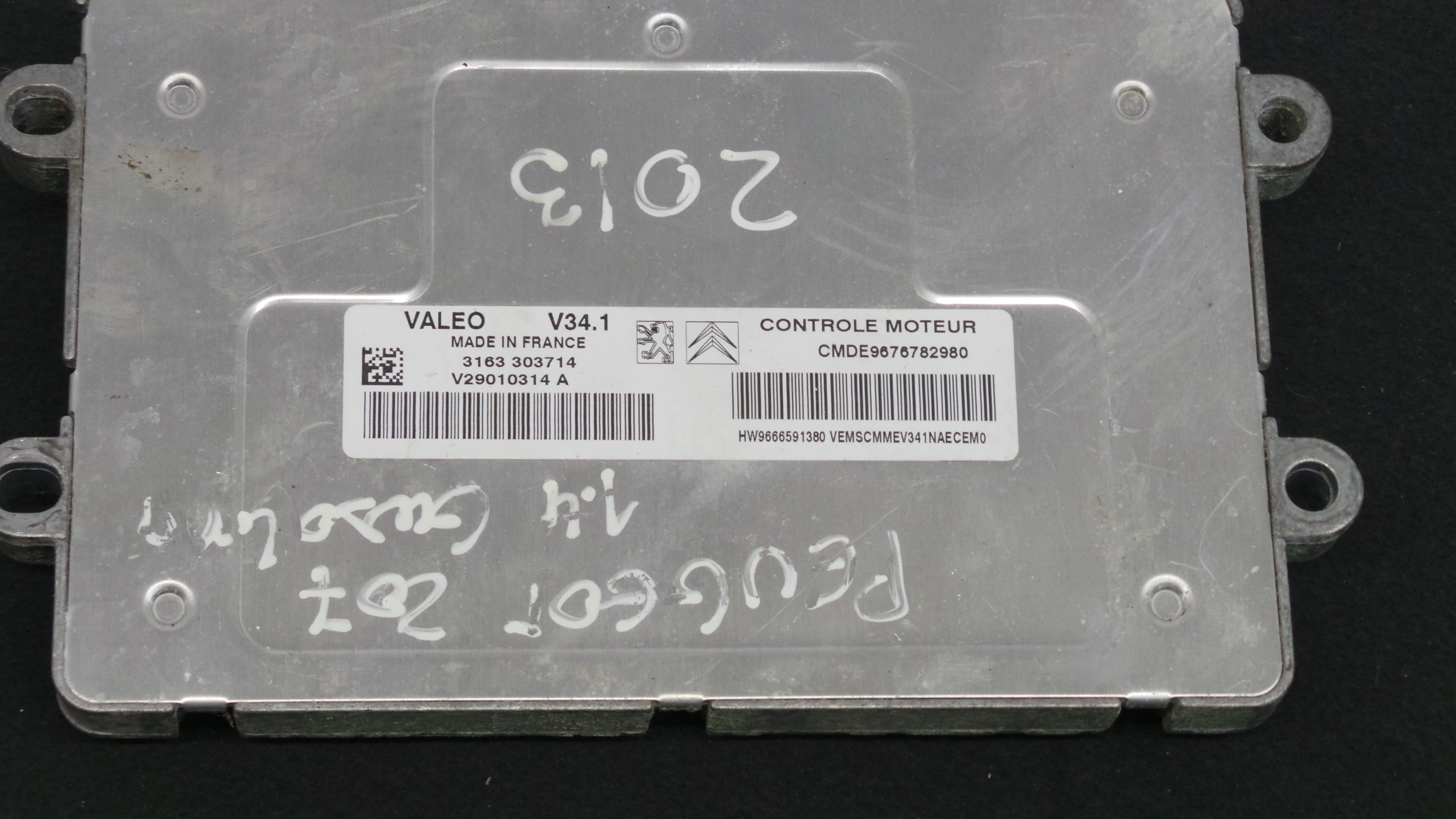 Centralina do Motor 9676782980 - PEUGEOT 207 (WA_, WC_), 207/207+ (WA_, WC_)-33098443