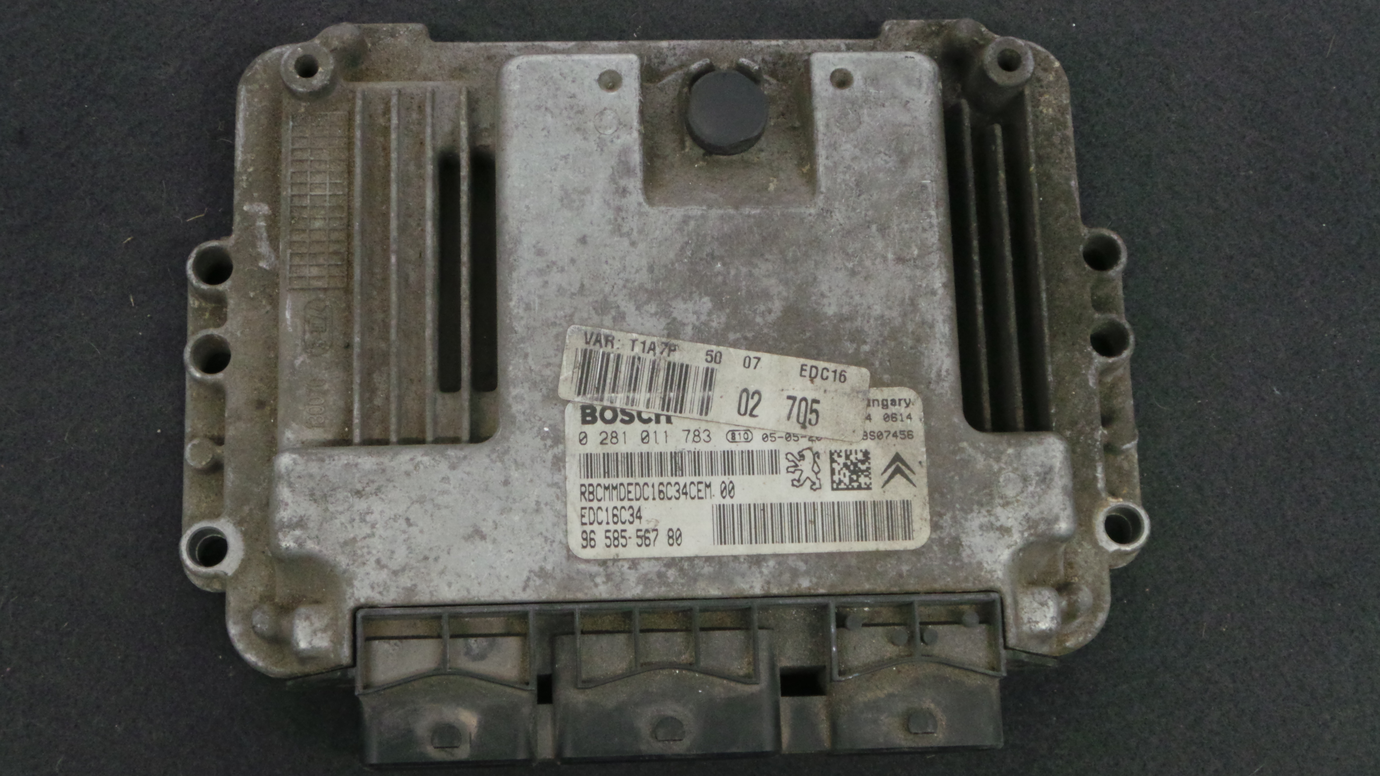 Centralina do Motor 9658556780 - PEUGEOT 206 Hatchback (2A/C)-33098456
