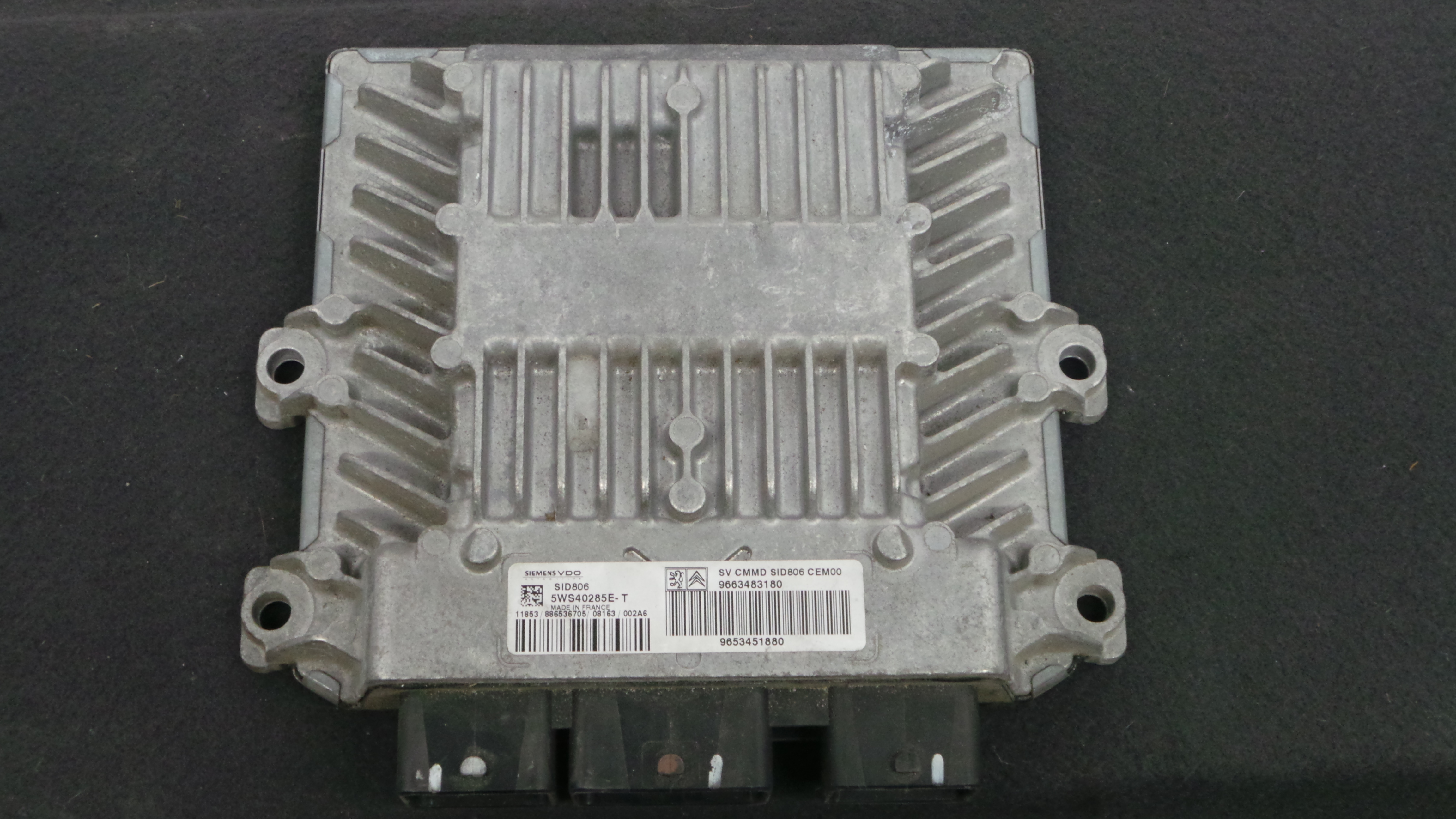 Centralina do Motor 9653451880 - CITROËN C2 (JM_)-33098582