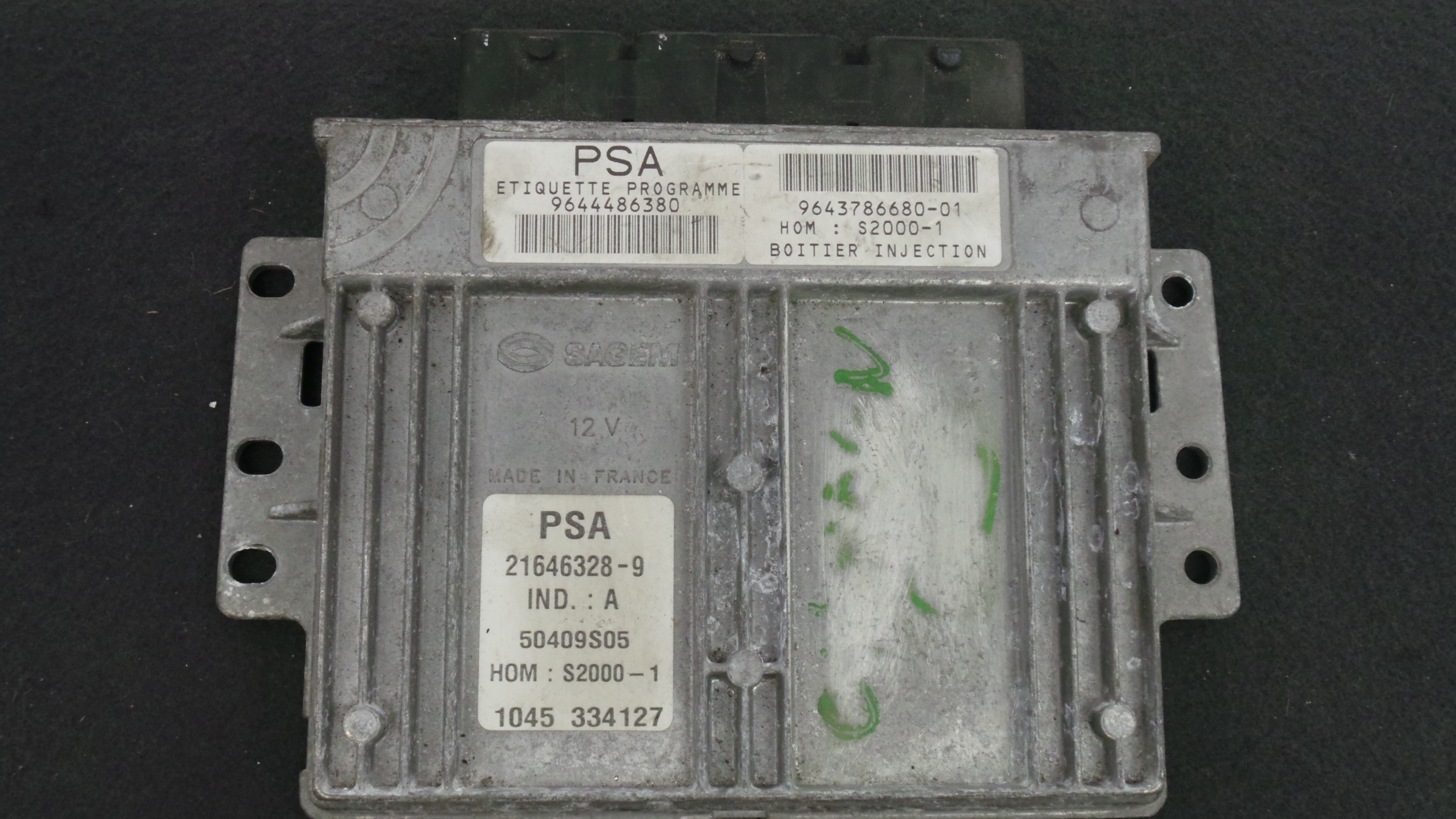 Centralina do Motor 9644486380 - CITROËN C5 I (DC_)-33098663