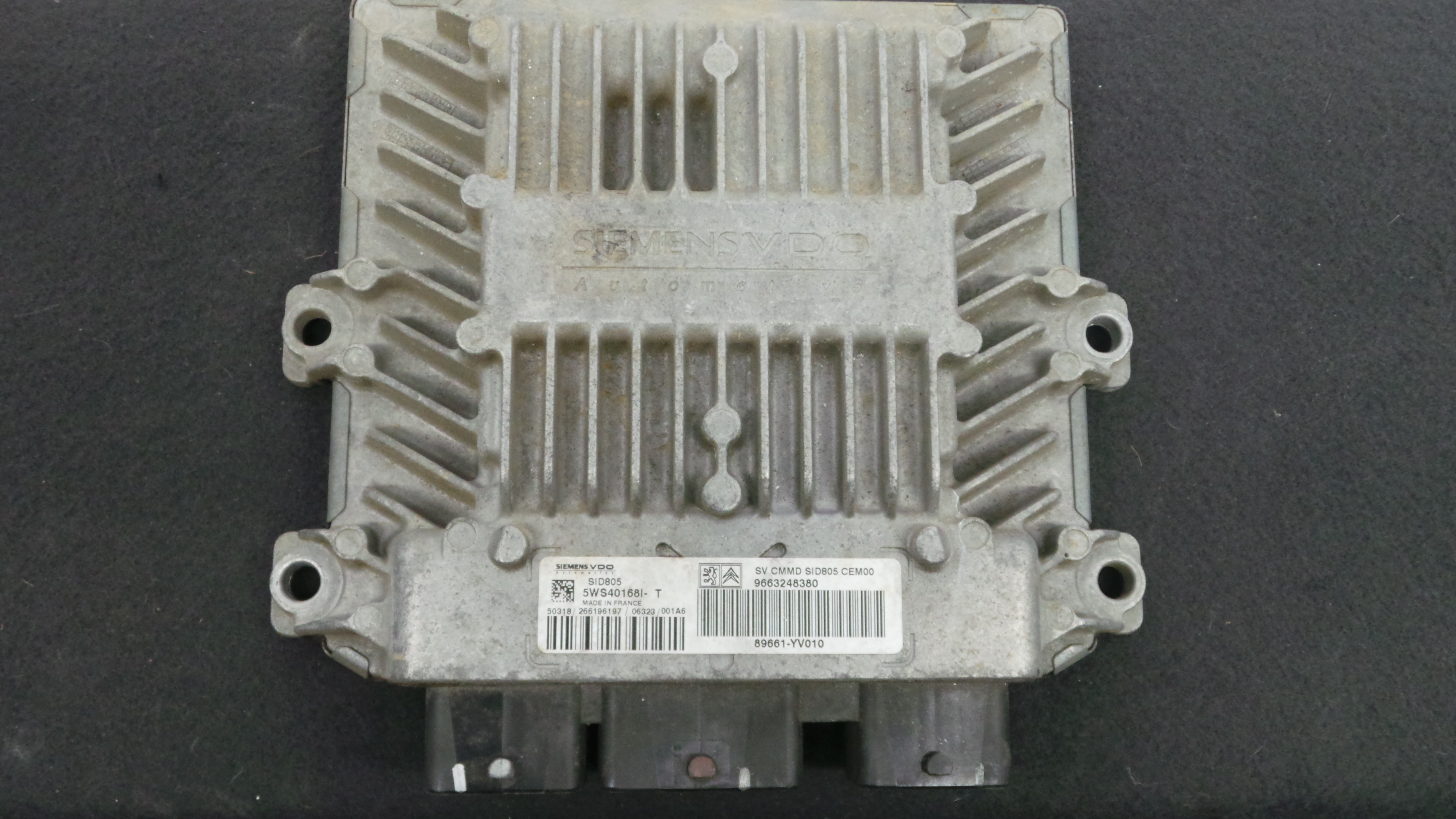 Centralina do Motor 9663248380 - PEUGEOT 107 (PM_, PN_)-33098811