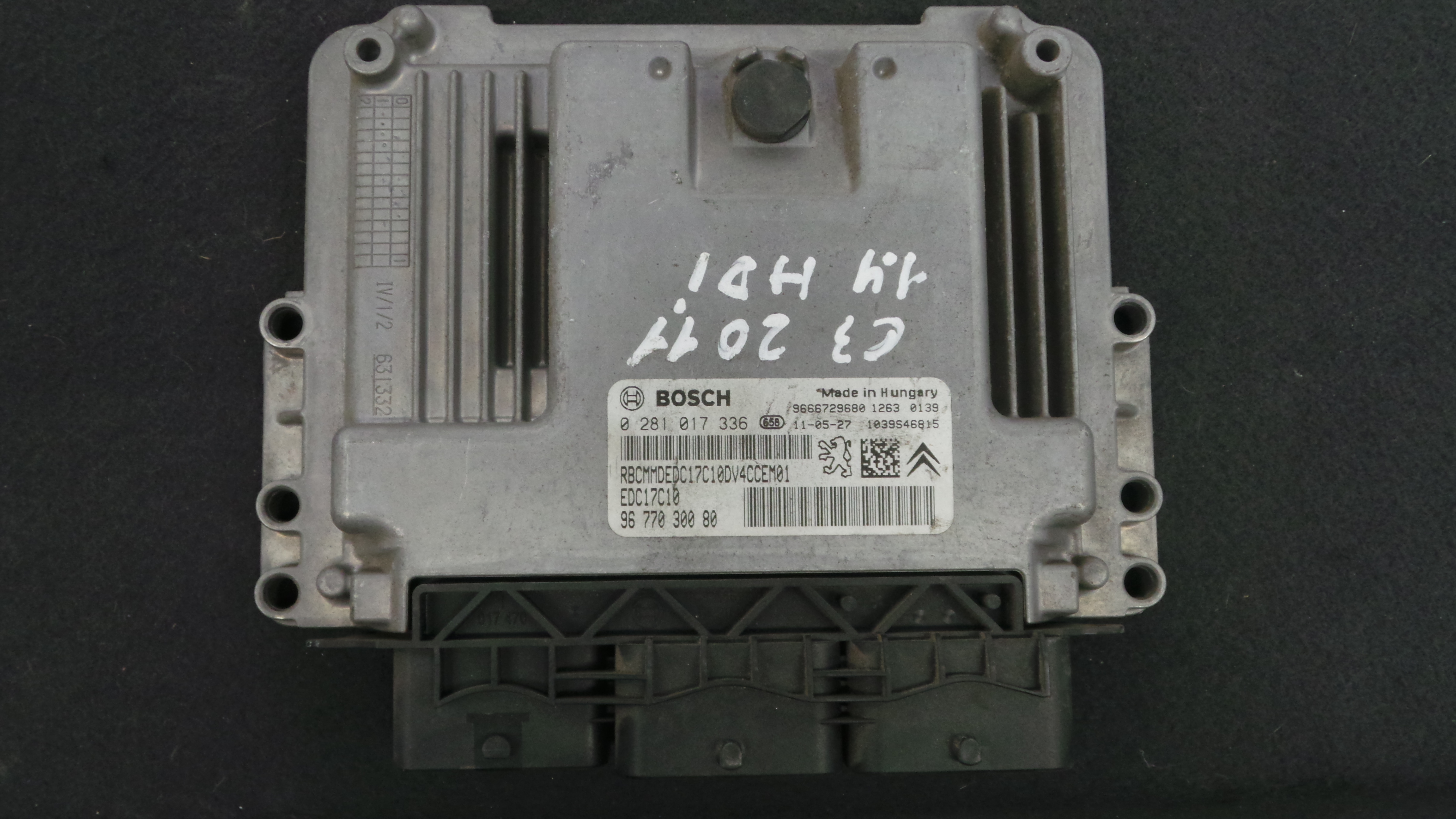 Centralina do Motor 9677030080 - CITROËN C3 II (SC_)-33098903