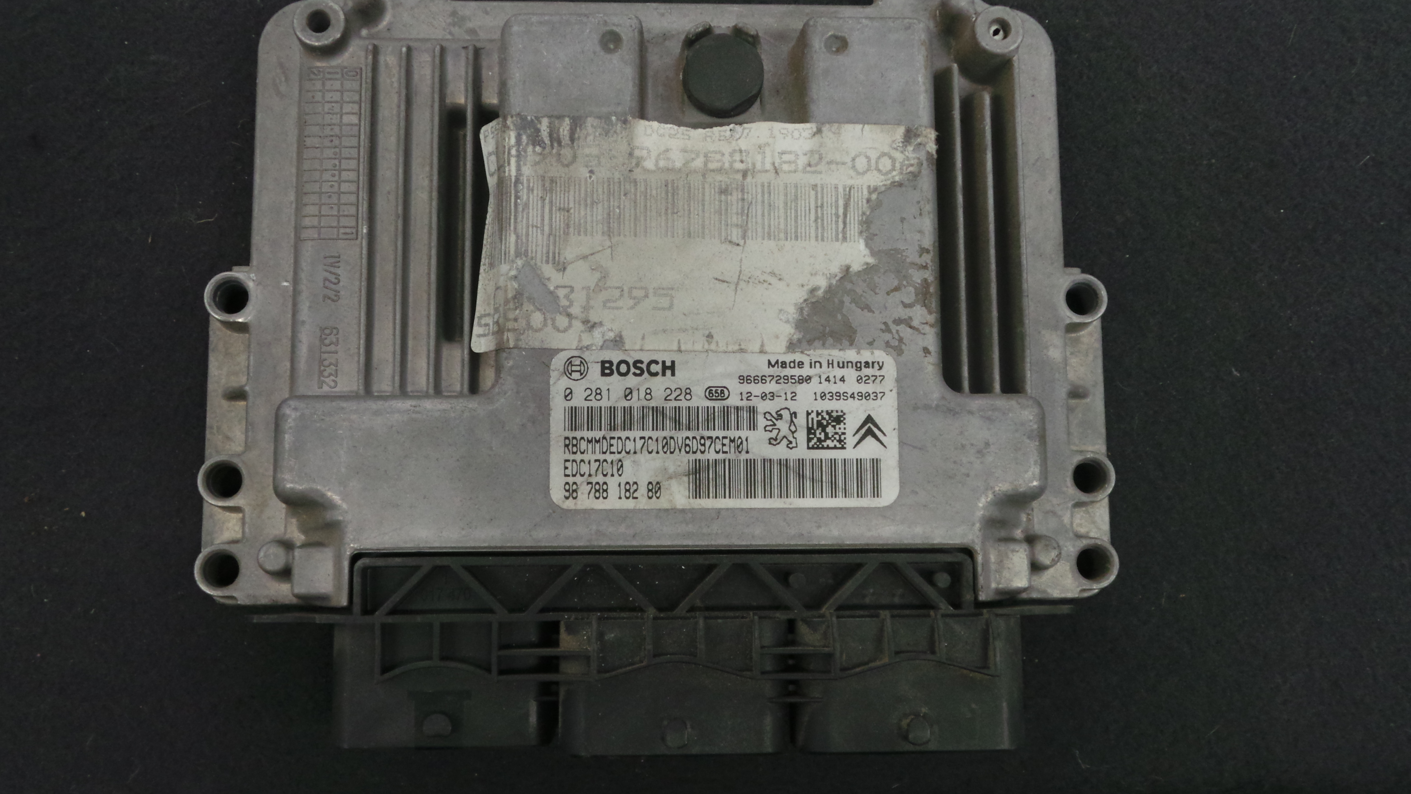 Centralina do Motor 9678818280 - PEUGEOT 208 I (CA_, CC_)-33098969