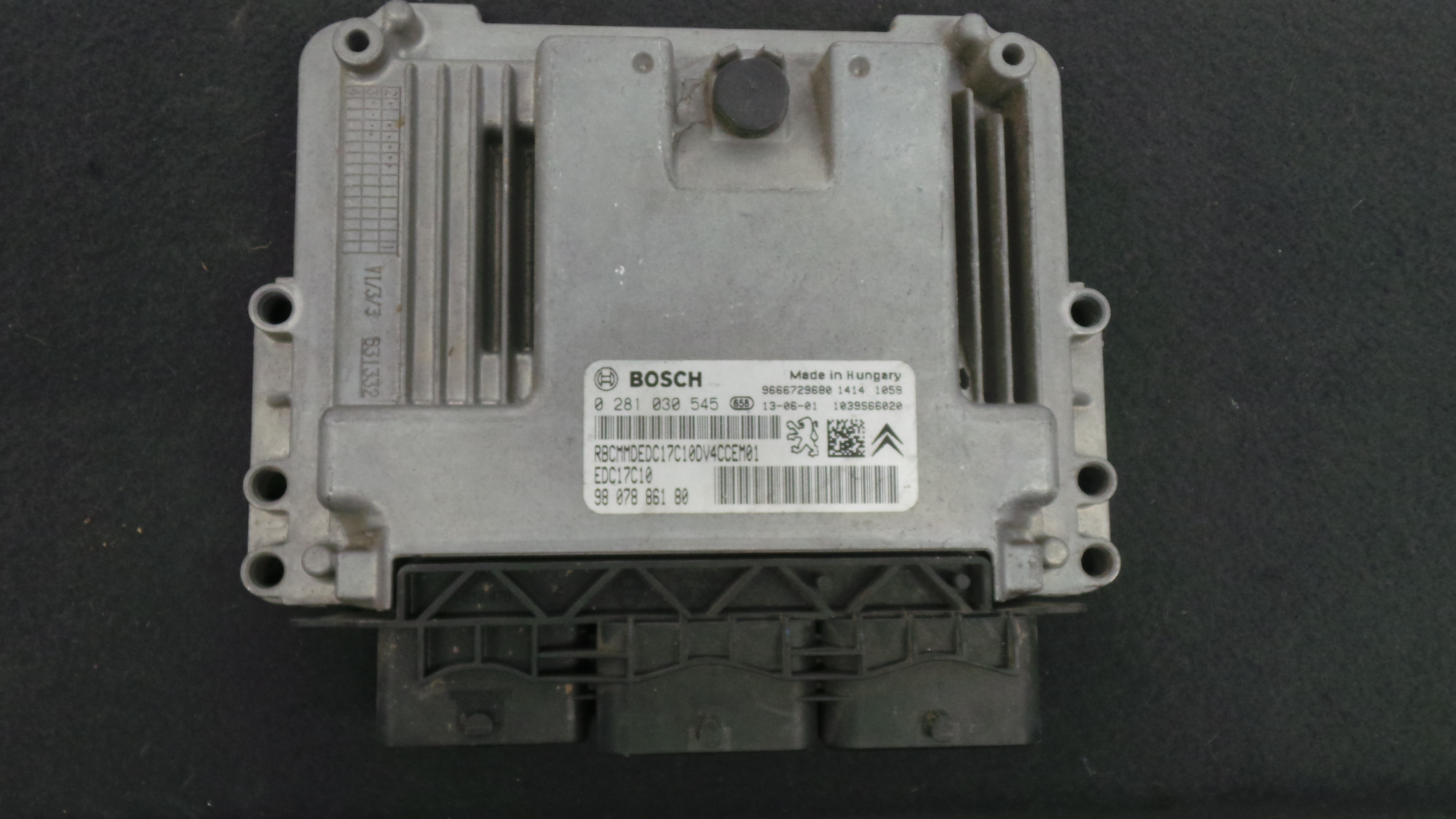 Centralina do Motor 9807886180 - PEUGEOT 208 I (CA_, CC_)-33099019