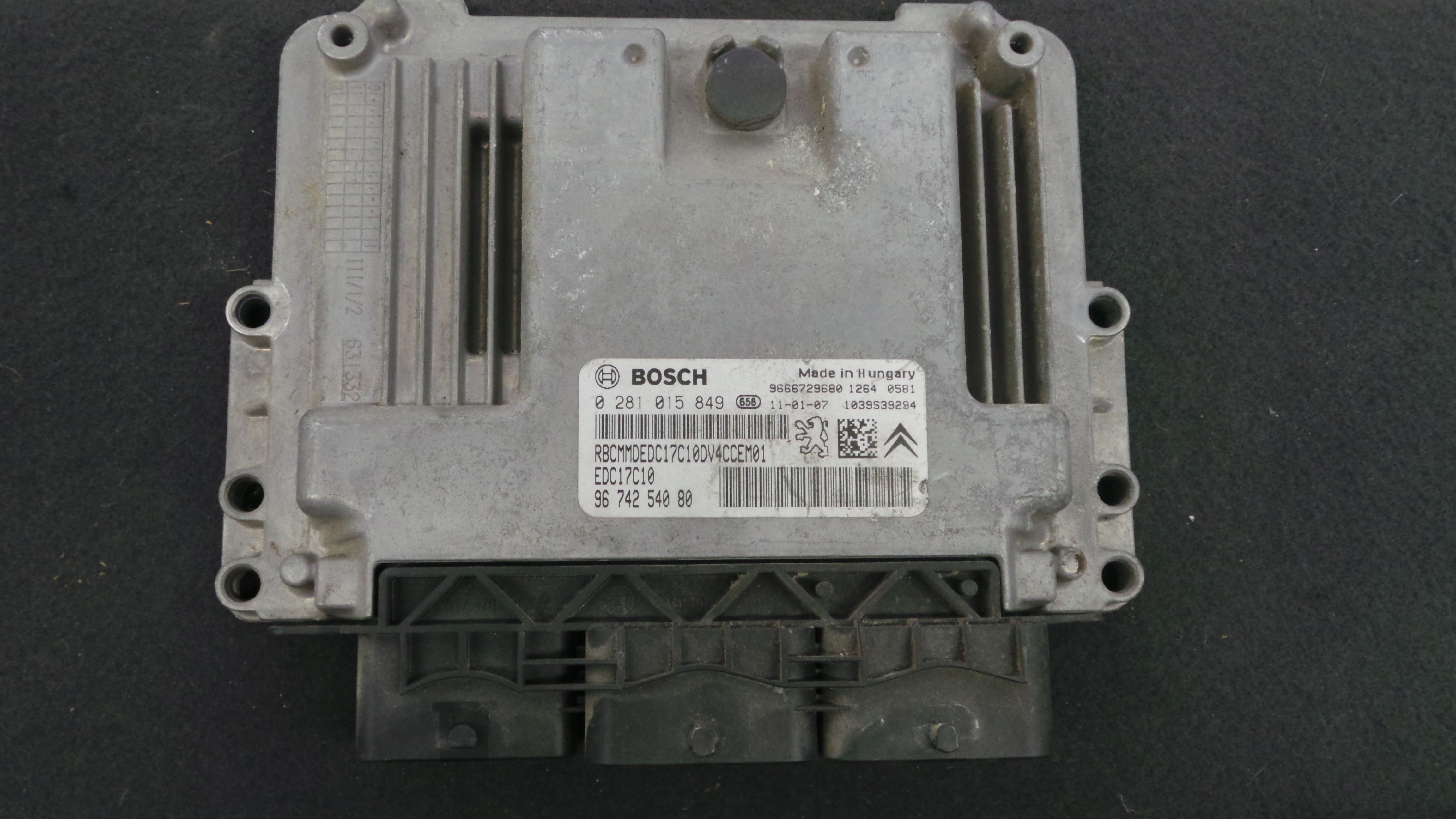 Centralina do Motor 9674254080 - CITROËN C3 II (SC_)-33099082