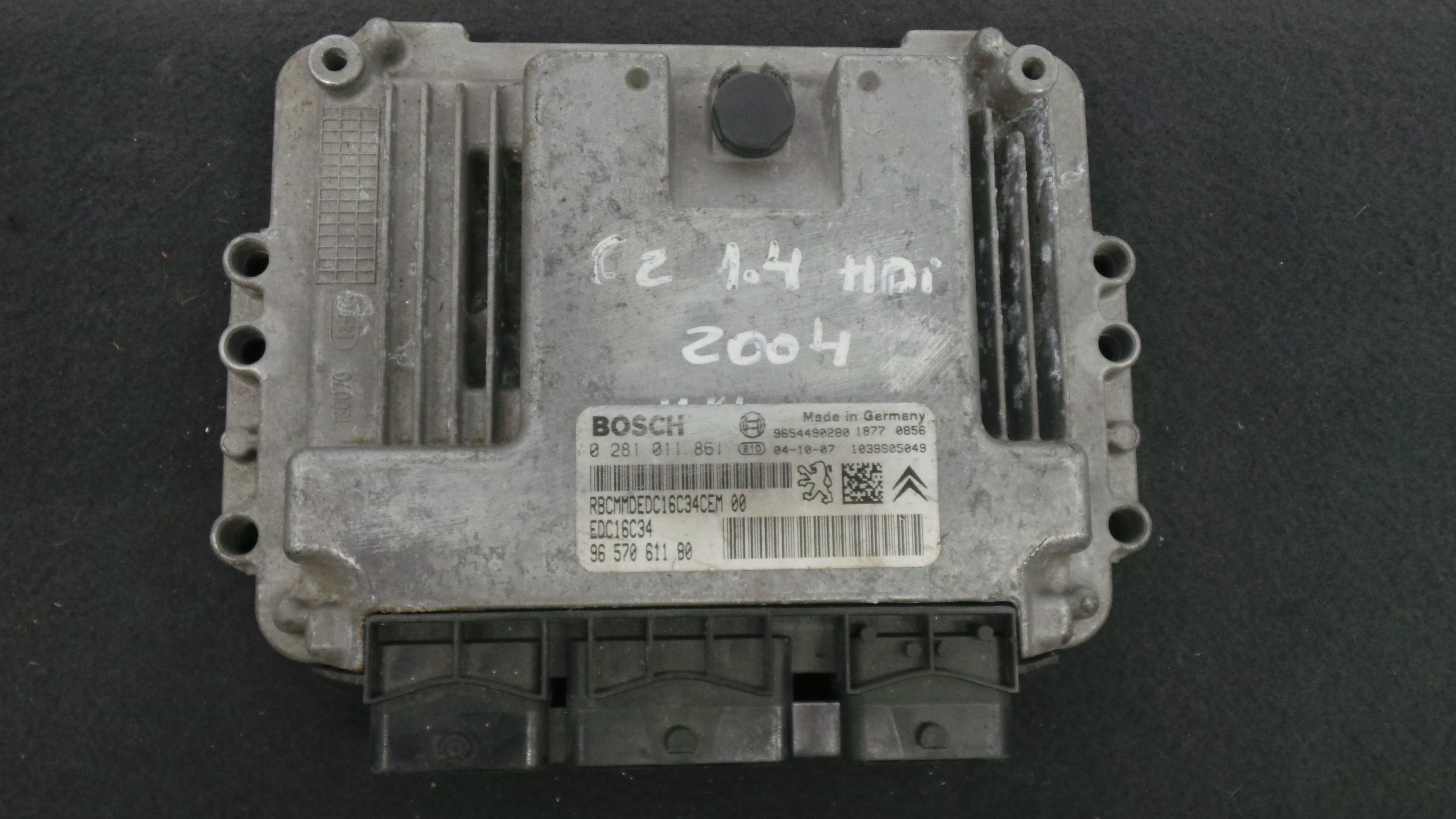 Centralina do Motor 9657061180 - CITROËN C2 (JM_)-33099383