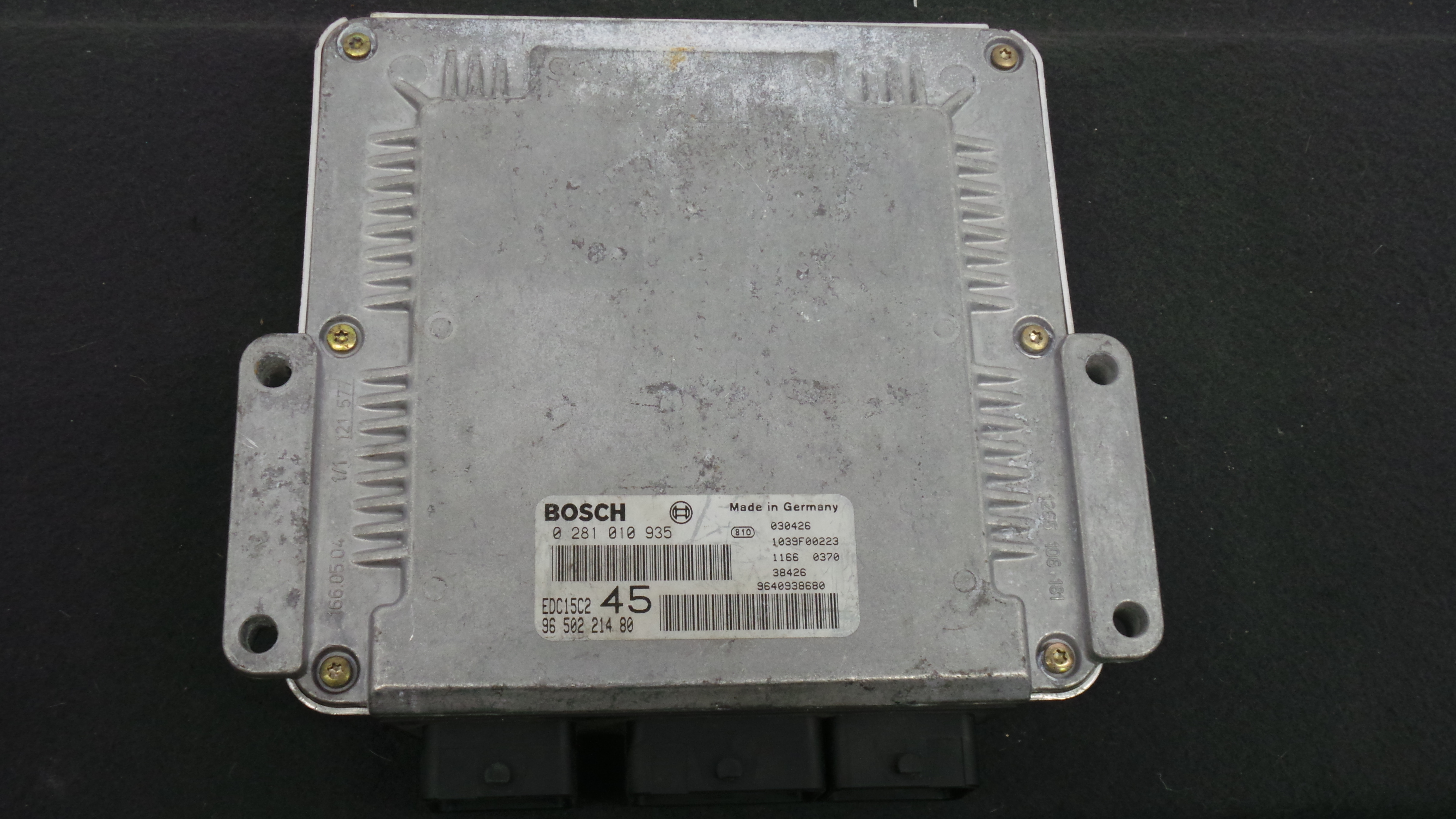 Centralina do Motor 9650221480 - PEUGEOT 307 (3A/C)-33099638