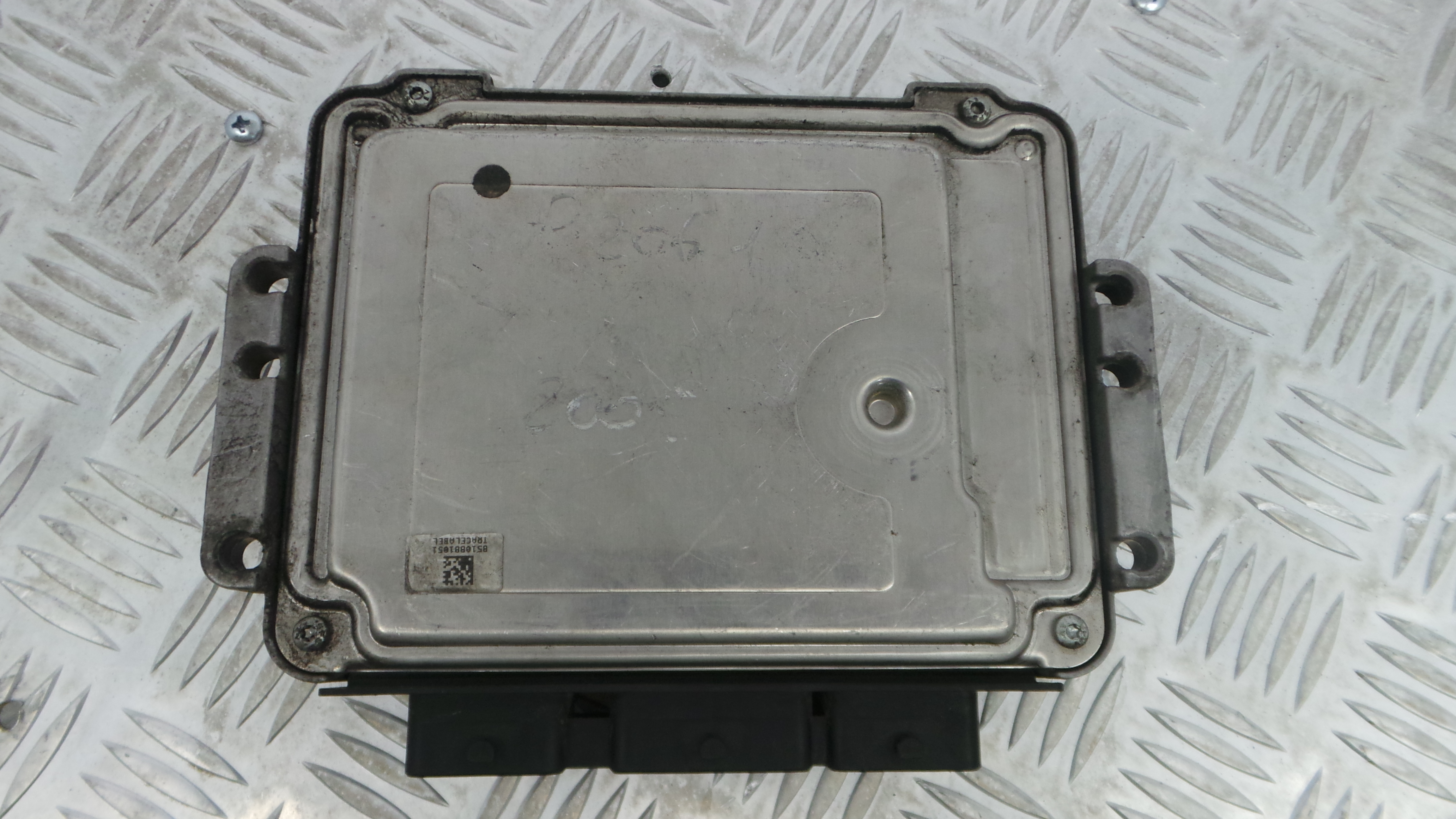 Centralina do Motor 9661728580 - PEUGEOT 206 Hatchback (2A/C)-33099676