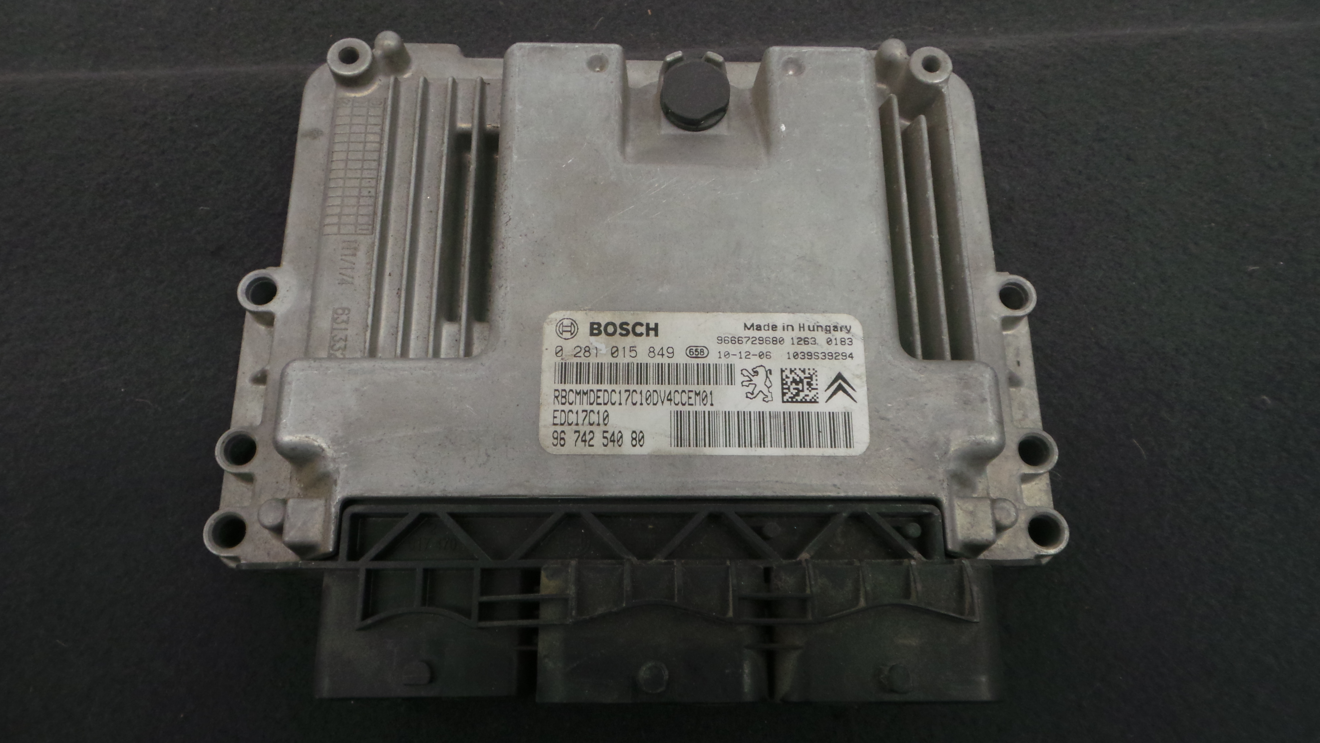 Centralina do Motor 9674254080 - CITROËN C3 I (FC_, FN_)-33099683