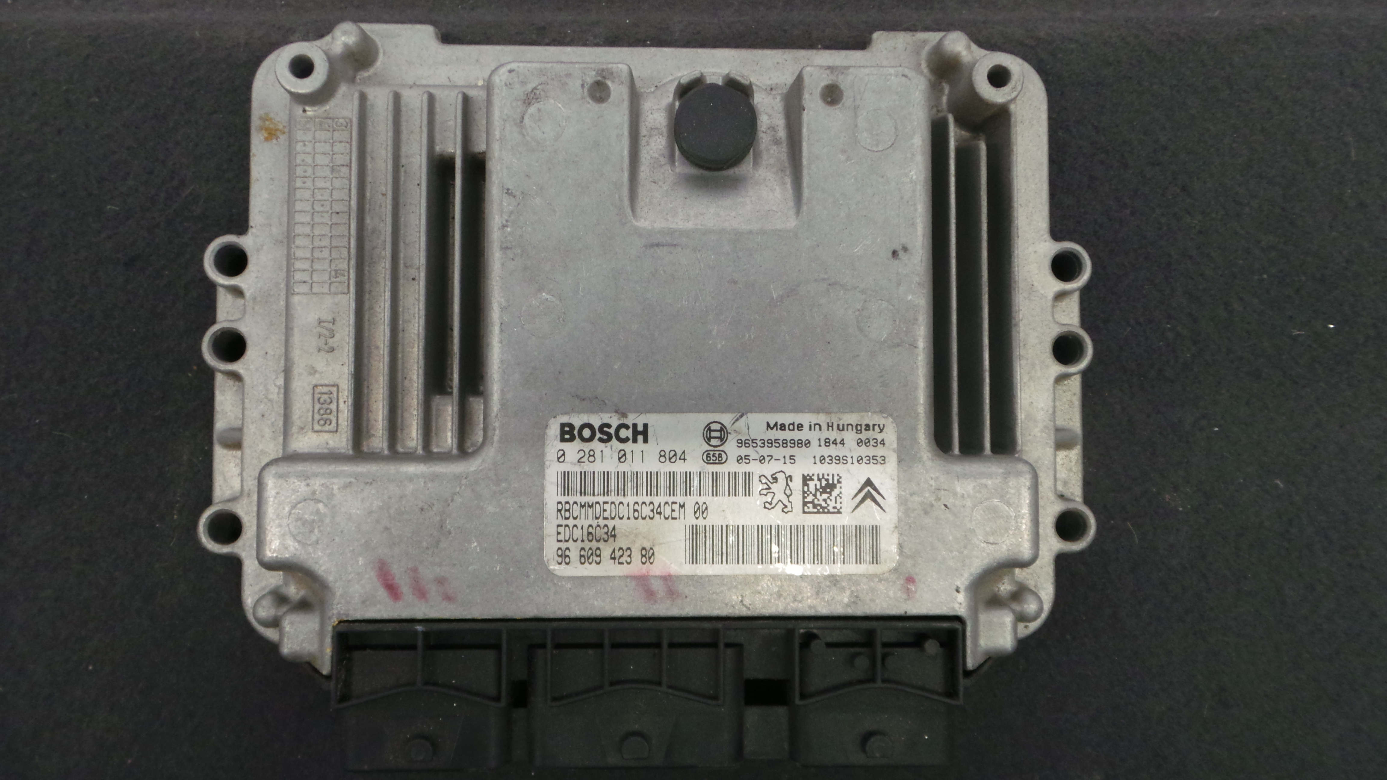 Centralina do Motor 9660942380 - CITROËN C3 I (FC_, FN_)-33099723