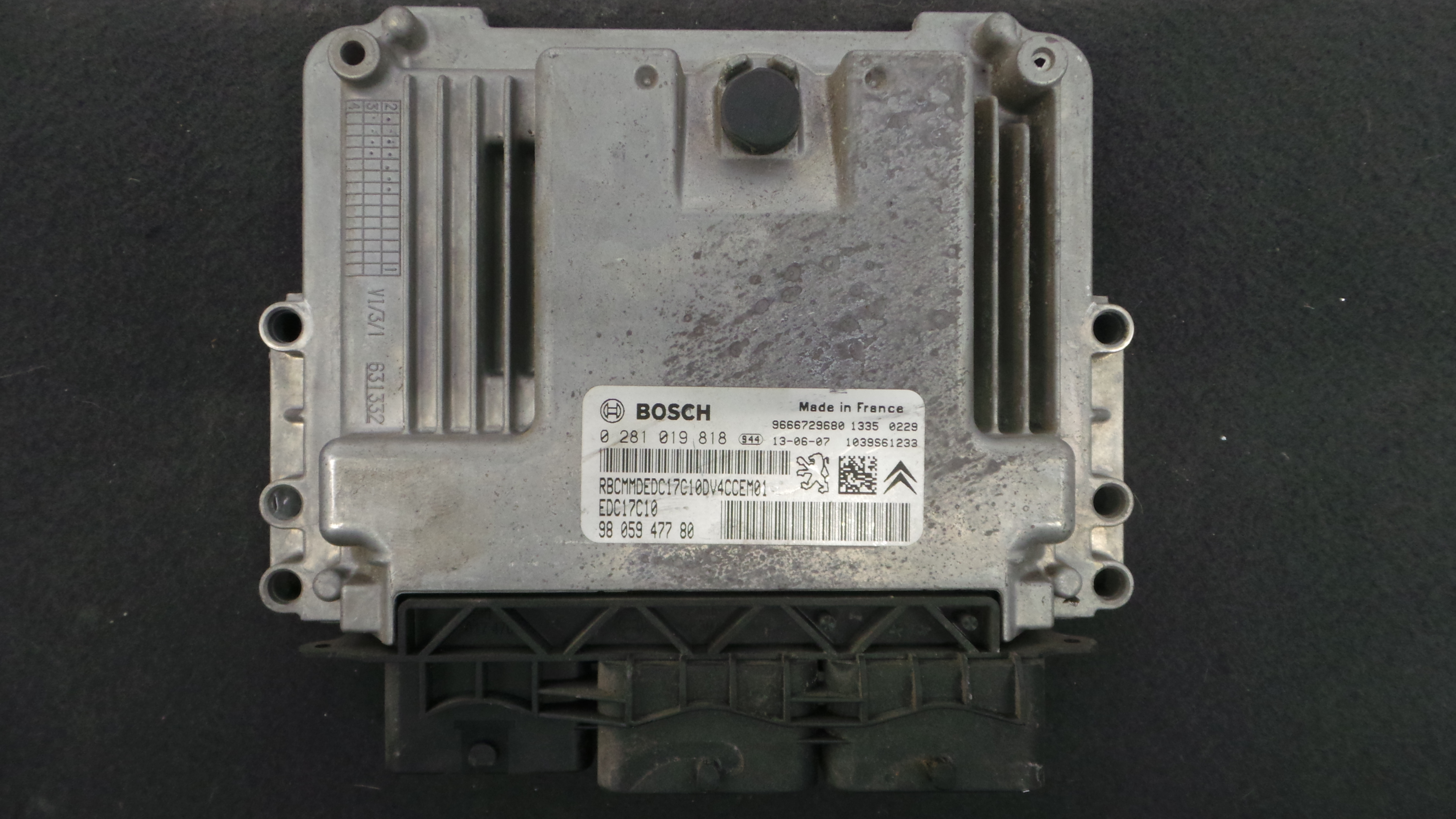 Centralina do Motor 9805947780 - CITROËN C3 II (SC_)-33099749