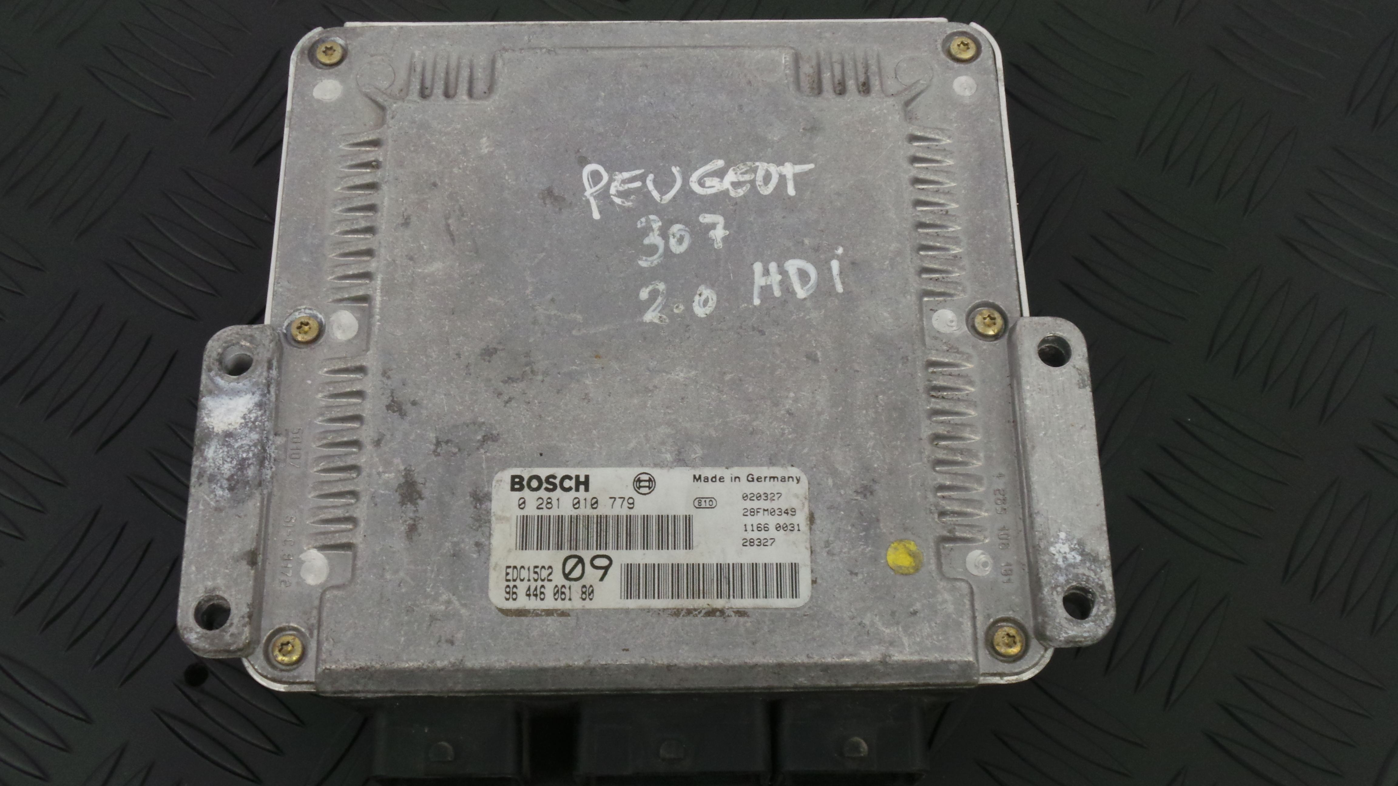 Centralina do Motor 9644606180 - PEUGEOT 307 (3A/C)-33102315 Centralina do Motor 9644606180 - PEUGEOT 307 (3A/C)-33102315