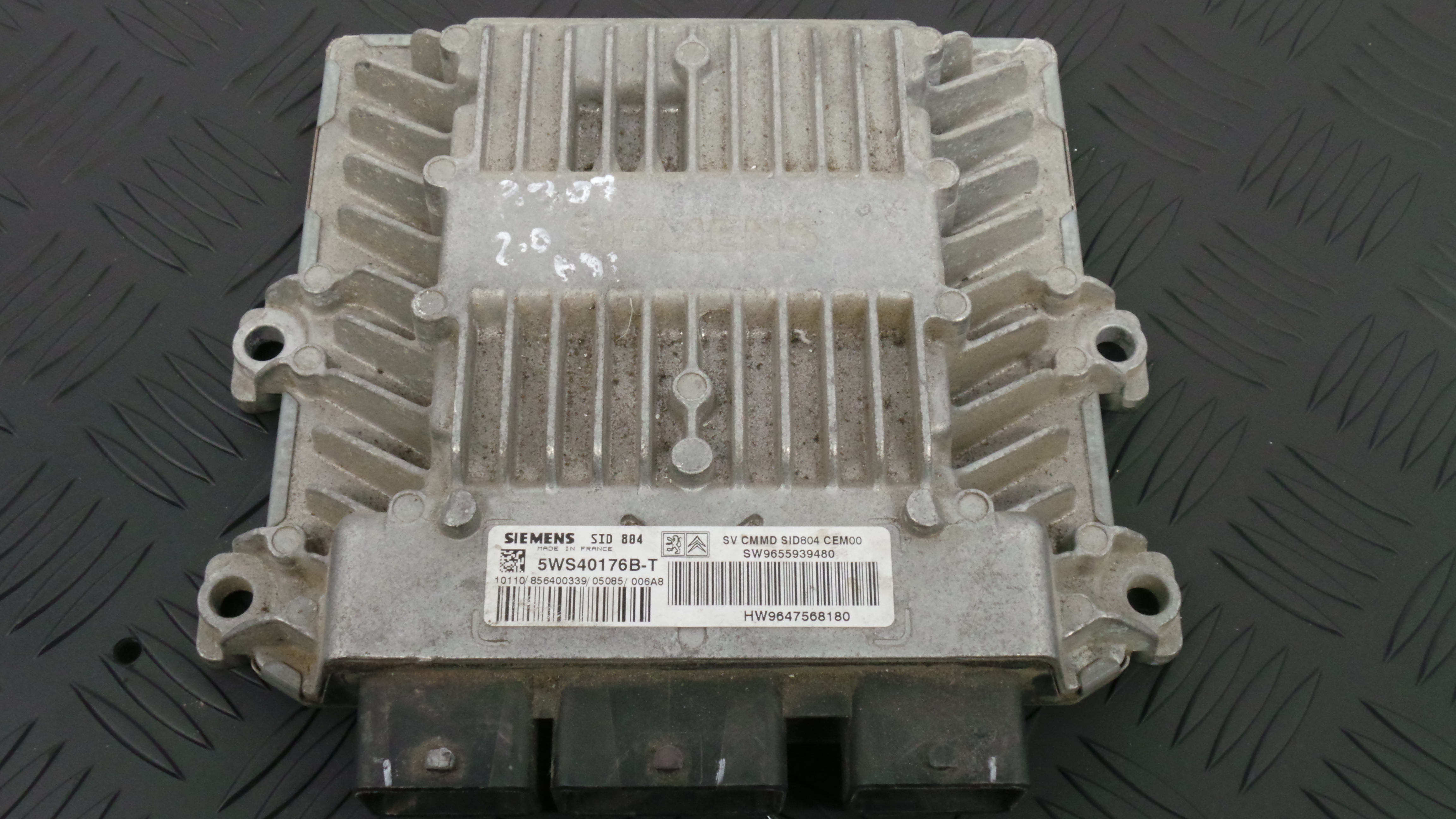 Centralina do Motor 9655939480 - PEUGEOT 307 (3A/C)-33102499