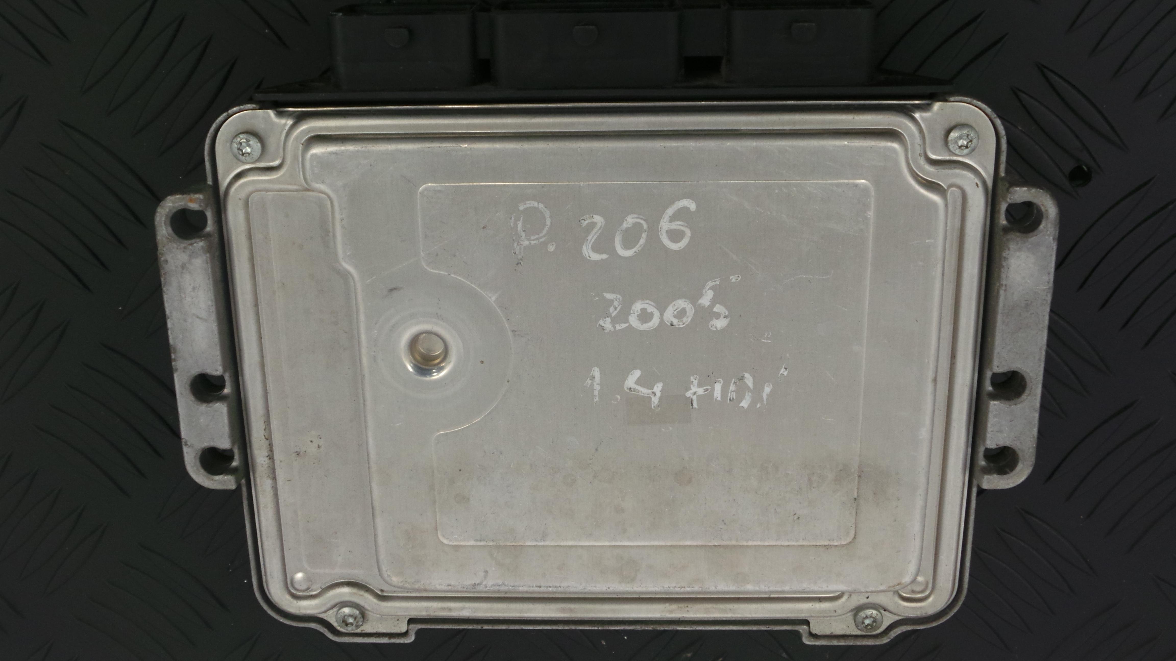 Centralina do Motor 9658556780 - PEUGEOT 206 Hatchback (2A/C)-33102938