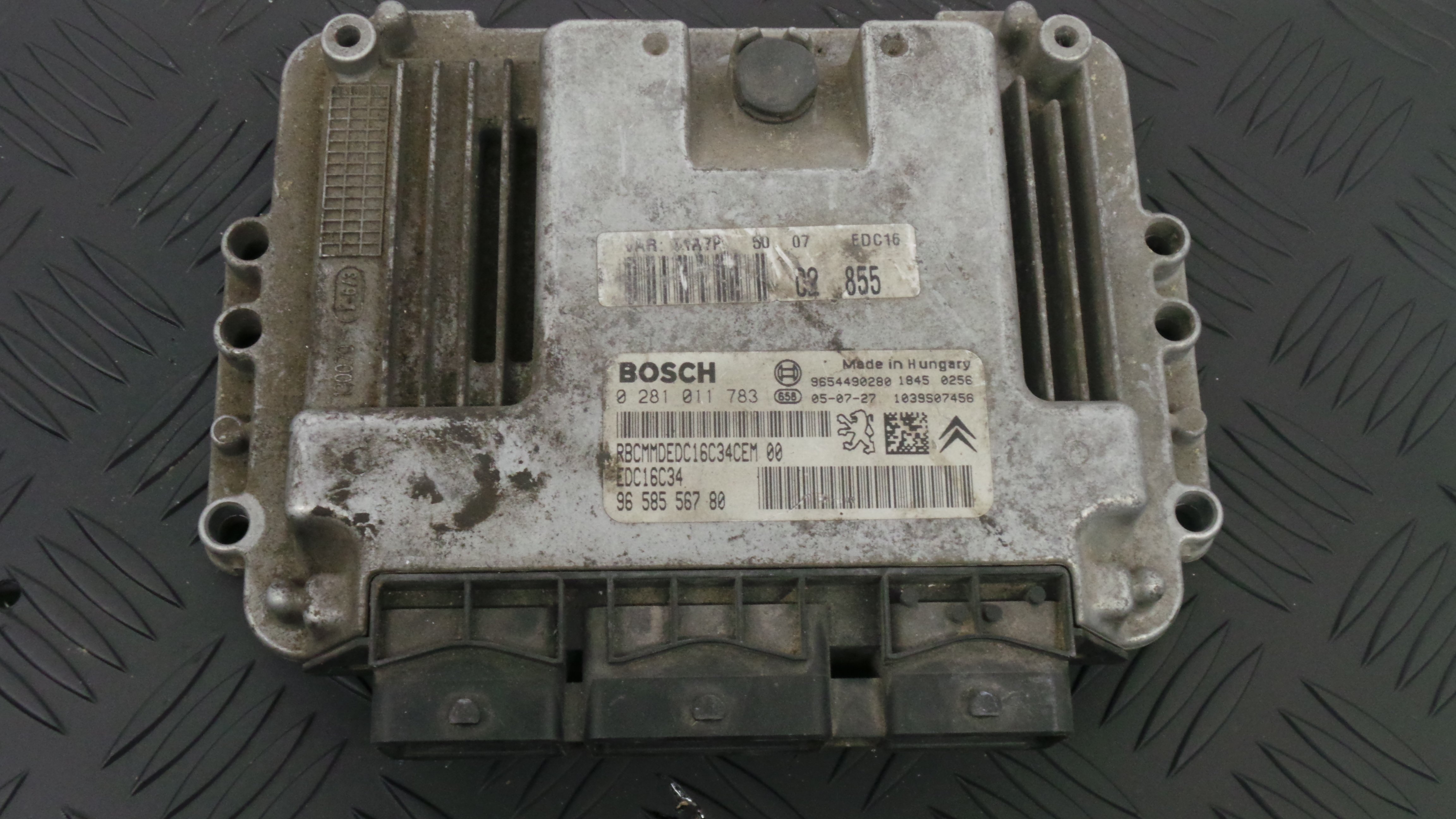 Centralina do Motor 9658556780 - PEUGEOT 206 Hatchback (2A/C)-33102938