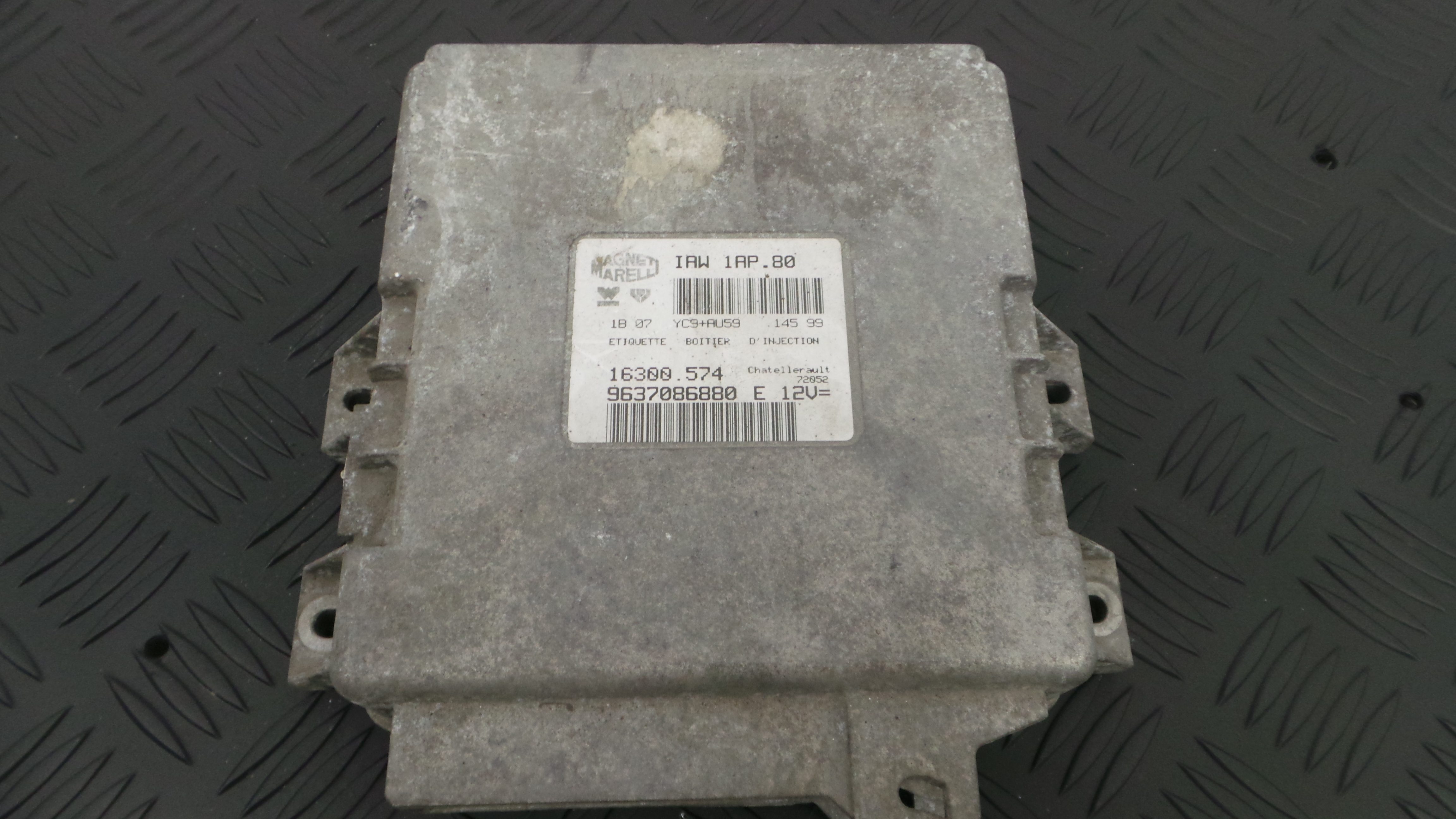 Centralina do Motor 9637086880 - PEUGEOT 206 Hatchback (2A/C)-33103377