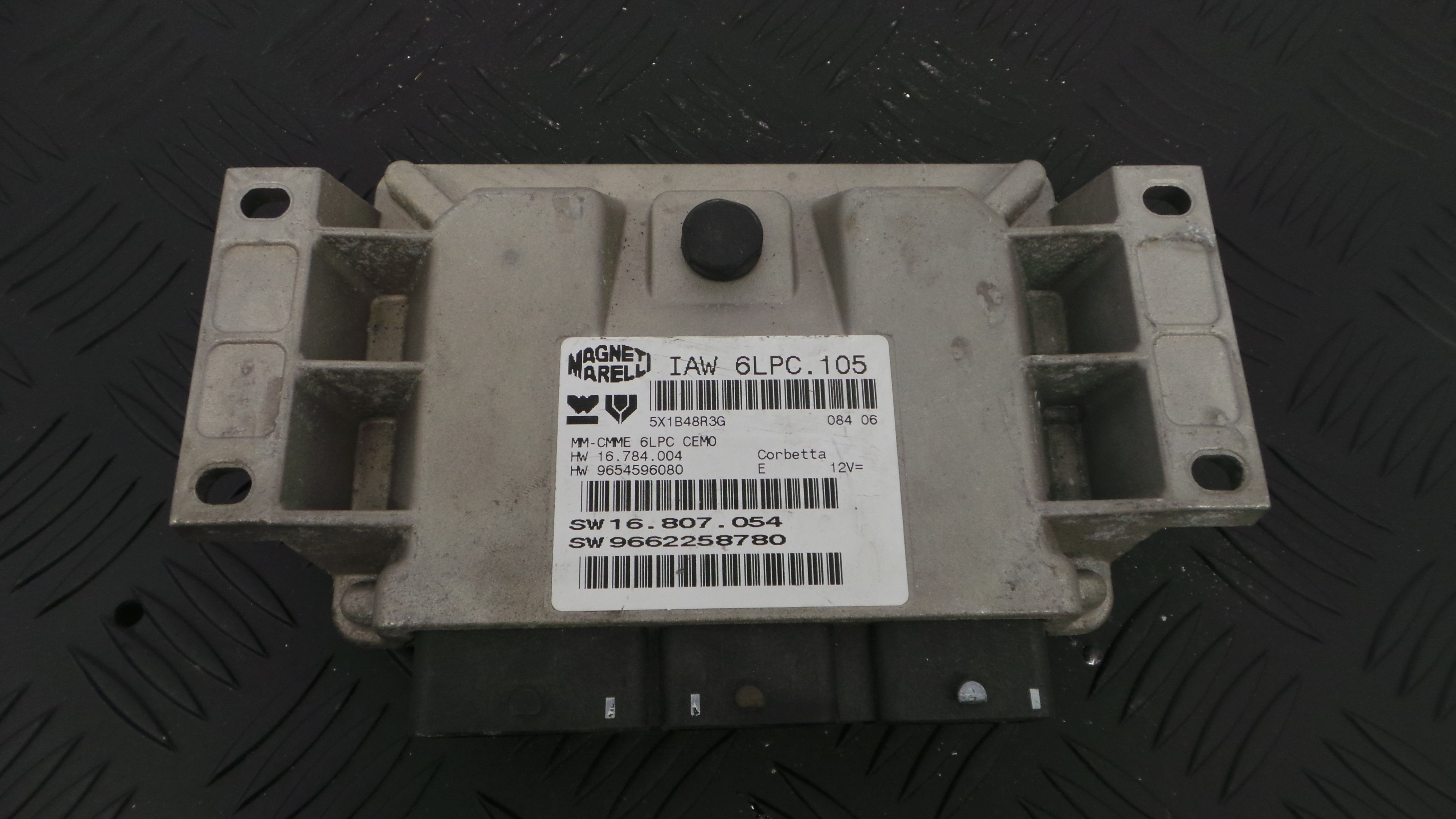 Centralina do Motor 9662258780 - PEUGEOT 207 (WA_, WC_), 207/207+ (WA_, WC_)-33103552