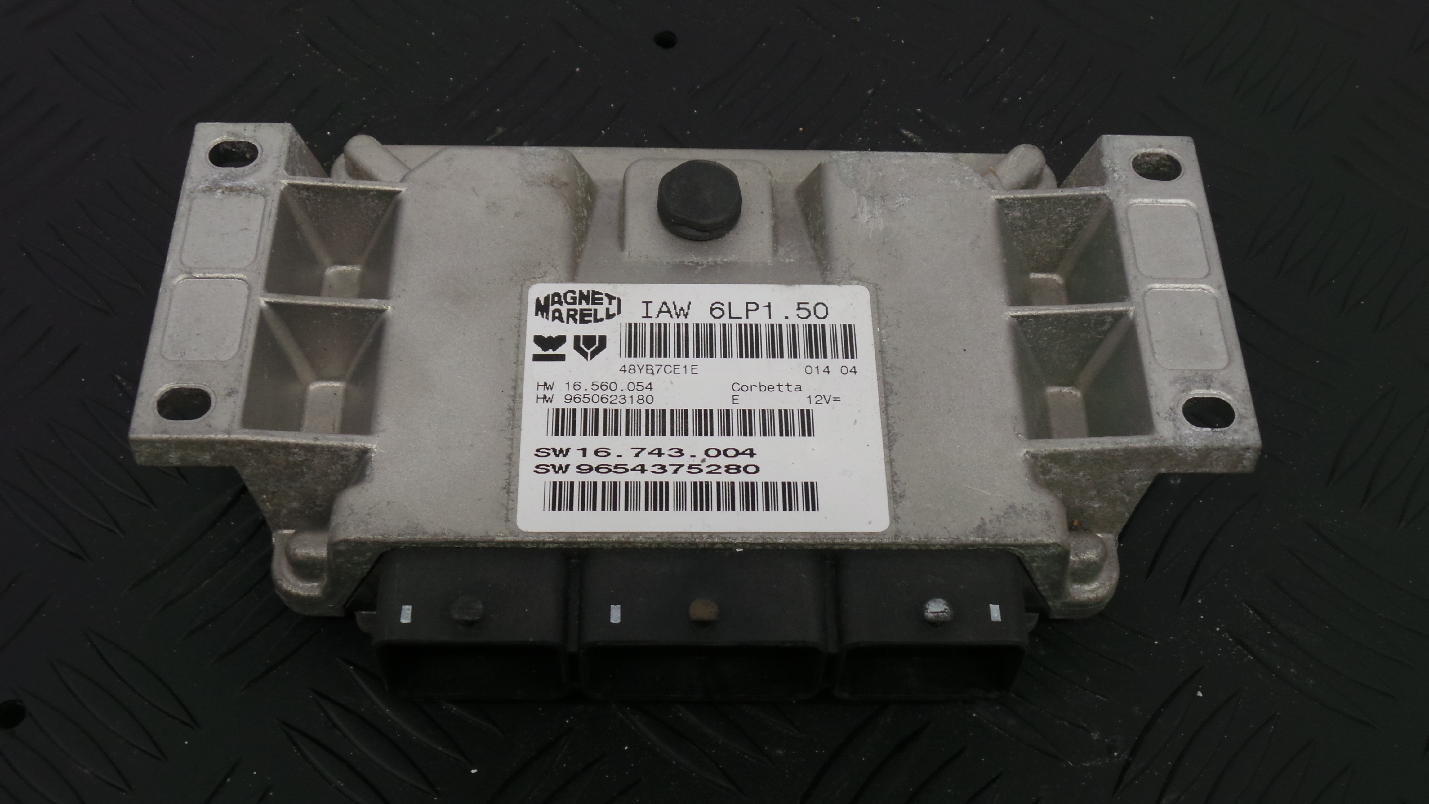 Centralina do Motor 9654375280 - PEUGEOT 307 (3A/C)-33104386 Centralina do Motor 9654375280 - PEUGEOT 307 (3A/C)-33104386