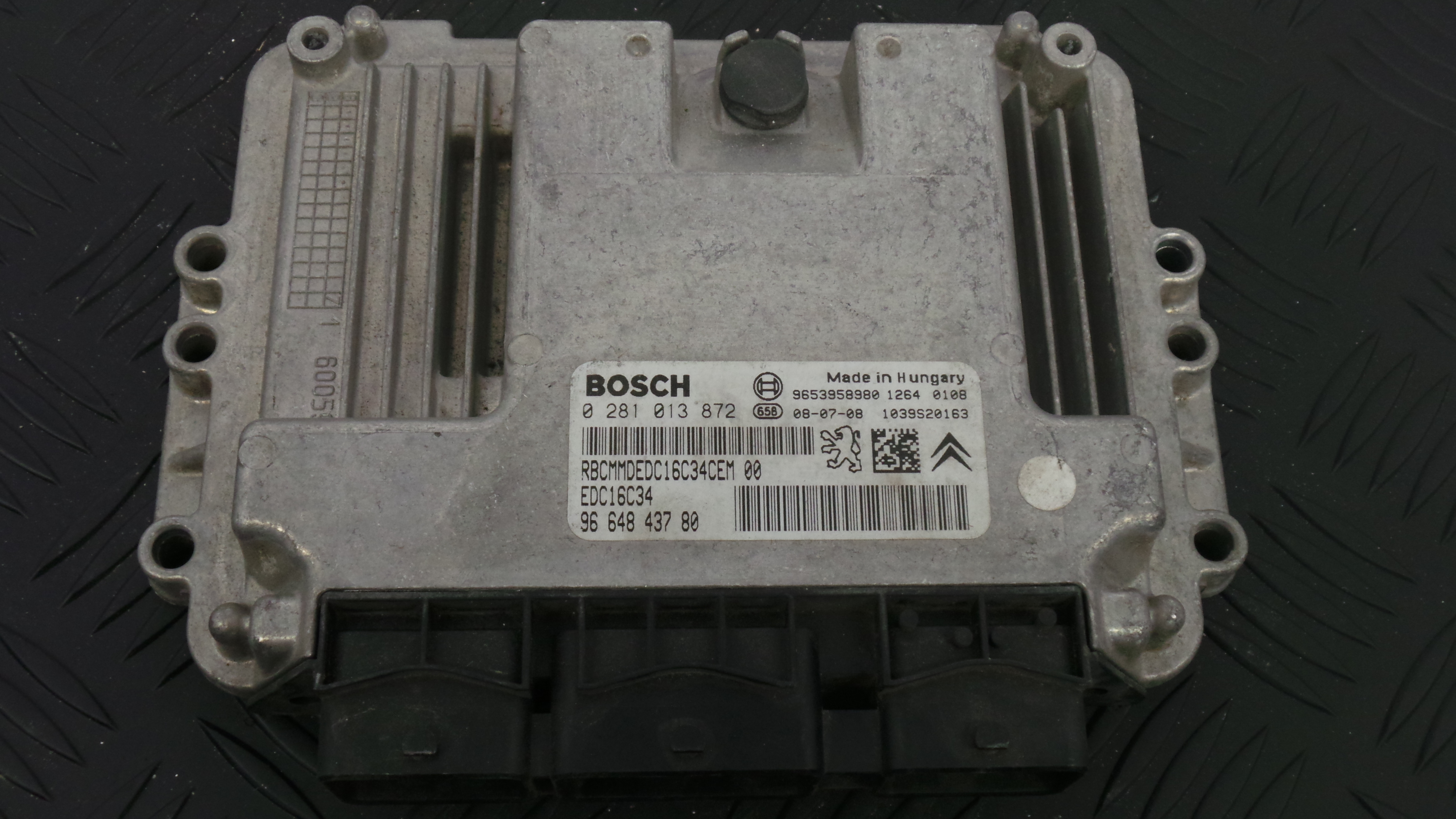 Centralina do Motor 9664843780 - PEUGEOT 308 I (4A_, 4C_)-33104455